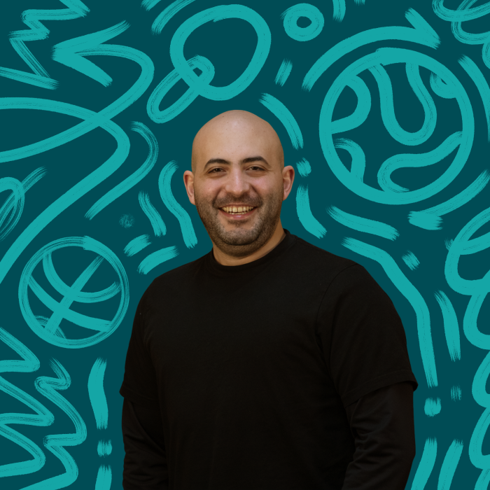 Portrait of Hussein Zheri.