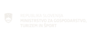 Logo of  Ministrstvo za gospodarstvo, turizem in šport