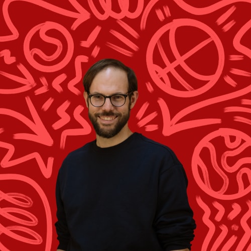 Portrait of David Hoffmann.