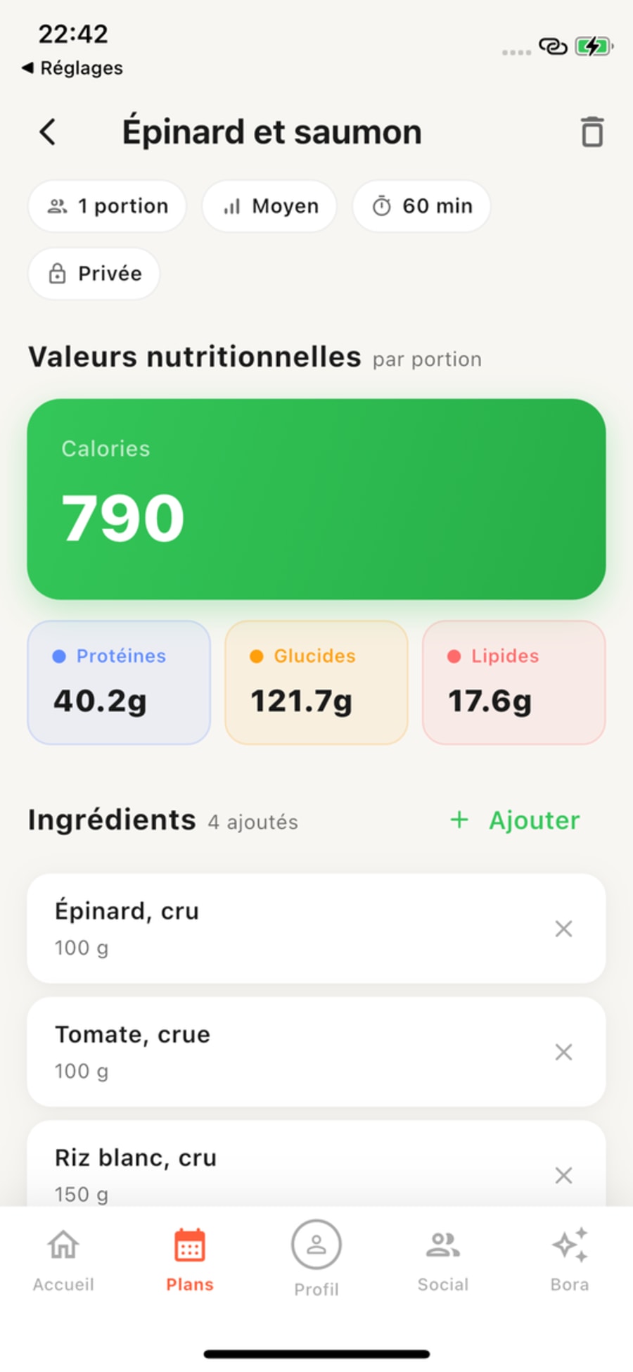 JoyTrain — Application fitness, nutrition & coach IA — visuel 6