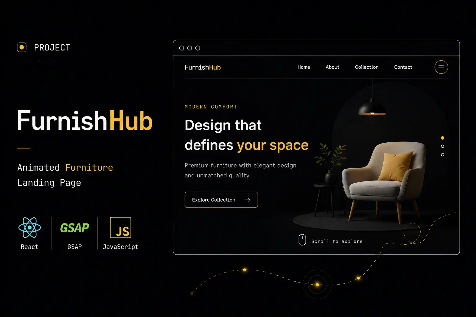 FurnishHub - Modern Furniture Showcase