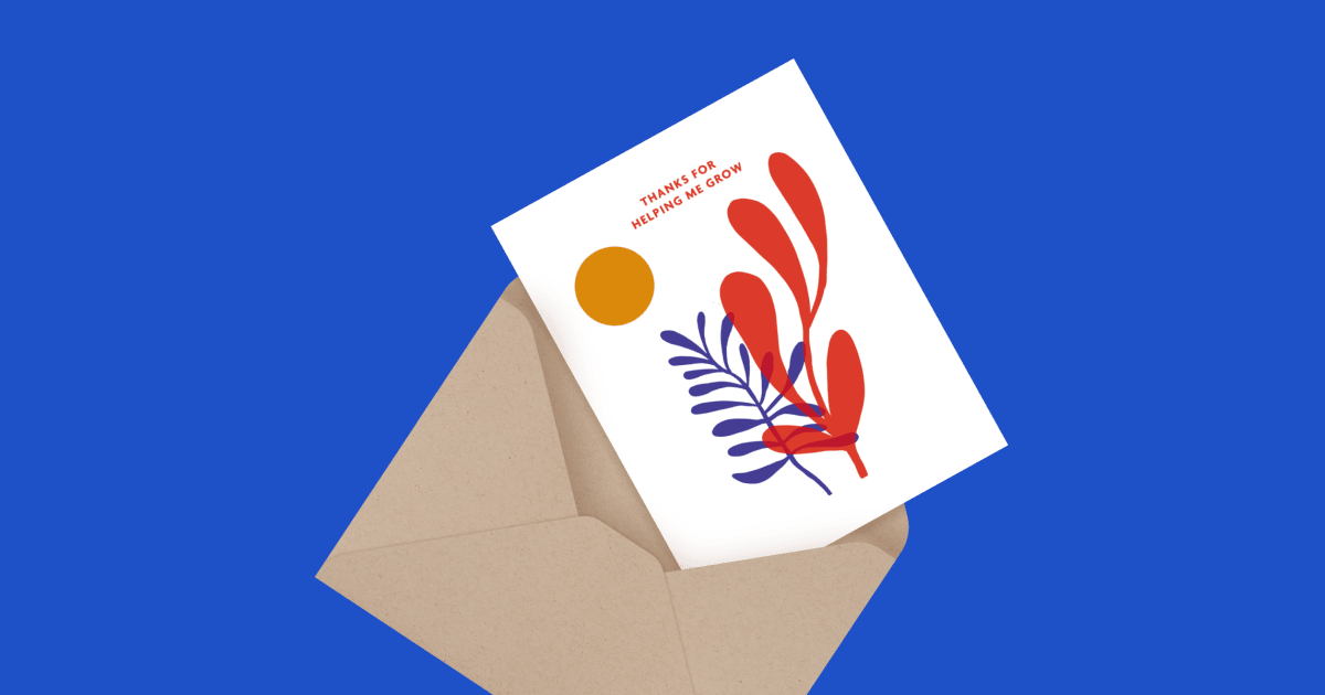 Helping Me Grow by Meshwork Press | Postable
