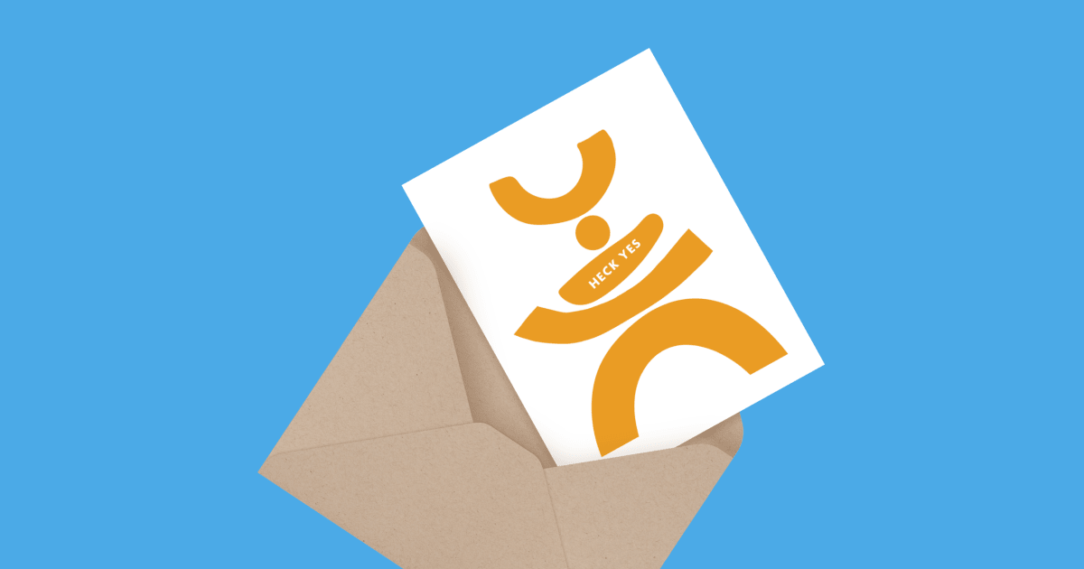 Heck Yes by Meshwork Press | Postable