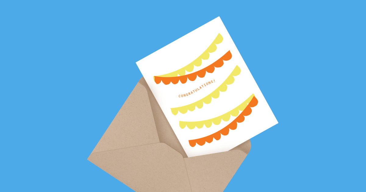 Banner Congrats by Meshwork Press | Postable