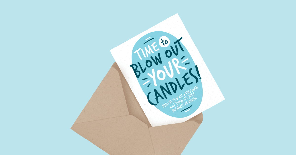 Blow Out Your Candles by 55 Hi's Postable