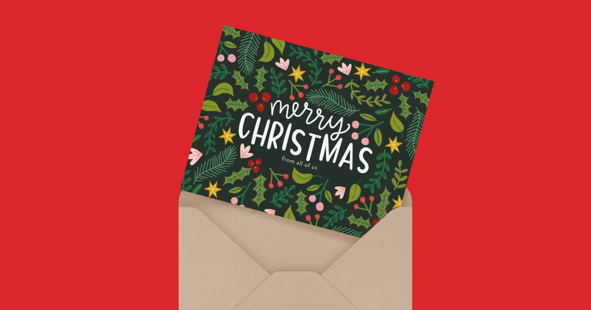 Magical Holidays Santa Card - Joojoo Paper - Vancouver, BC