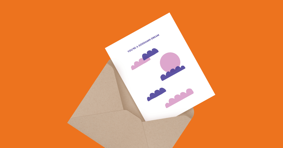 Goddam Dream by Meshwork Press | Postable