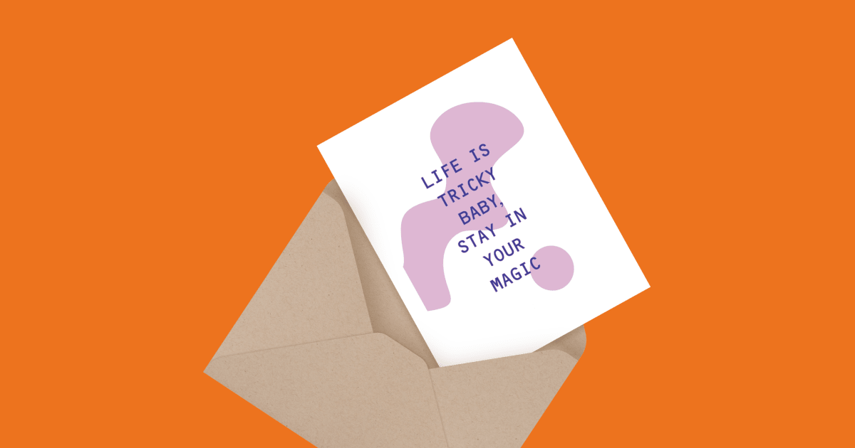 Tricky Baby by Meshwork Press | Postable