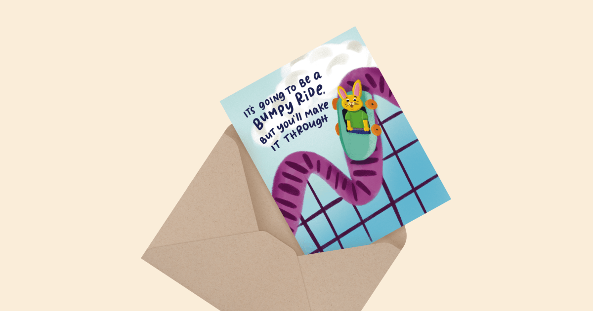 Bumpy Ride by Grey Street Paper | Postable