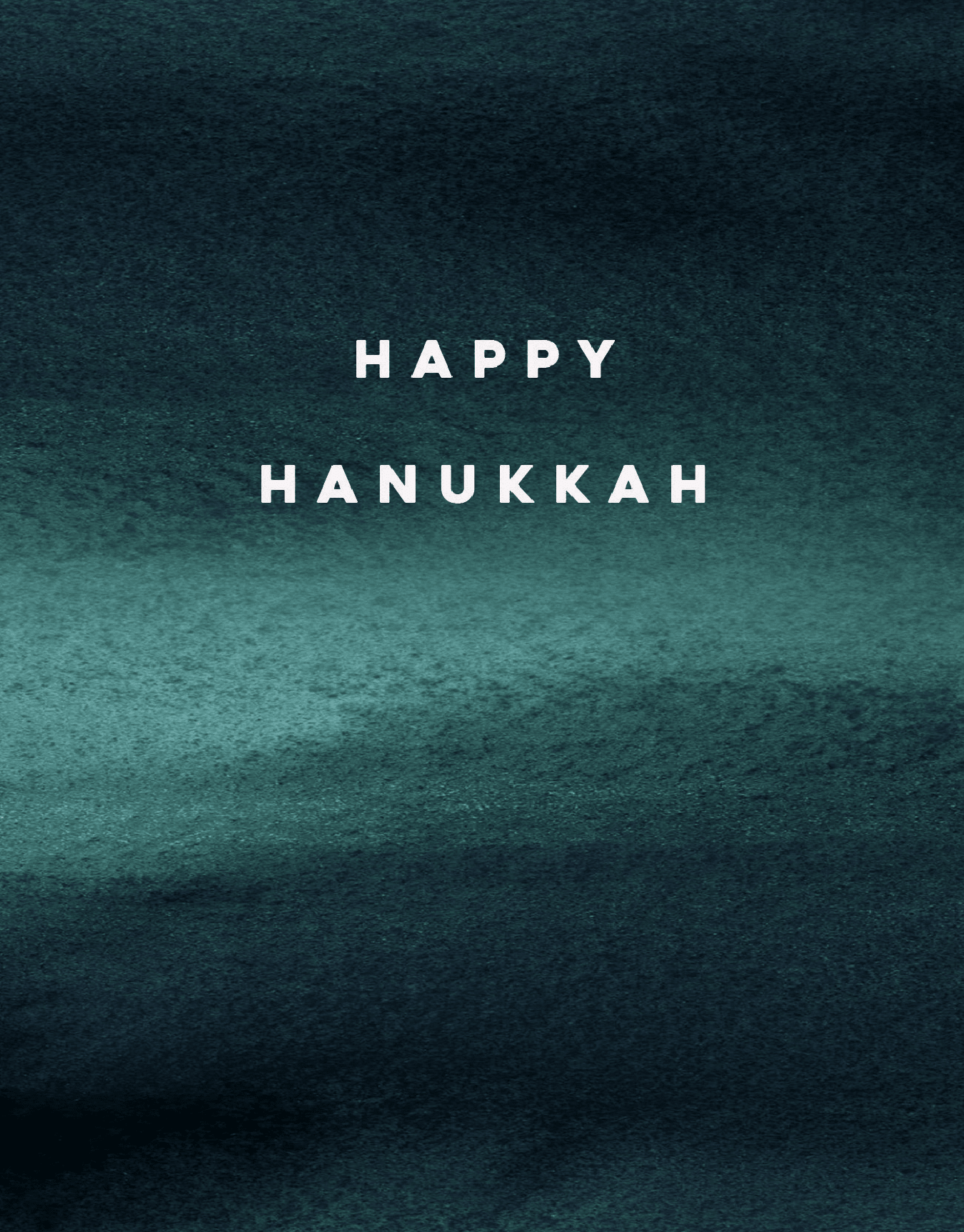 Blue Wash Hanukkah
