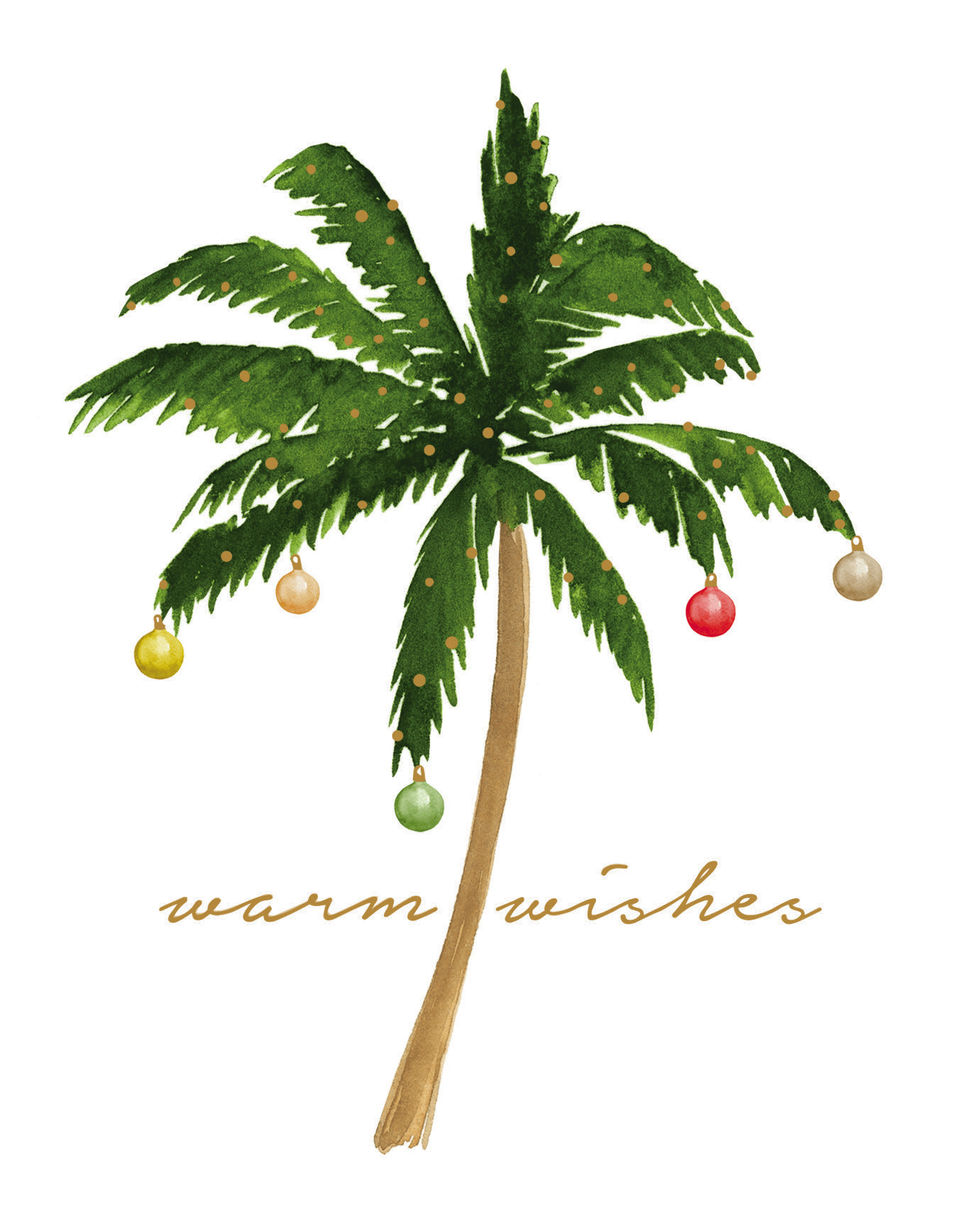 Christmas Palm Tree