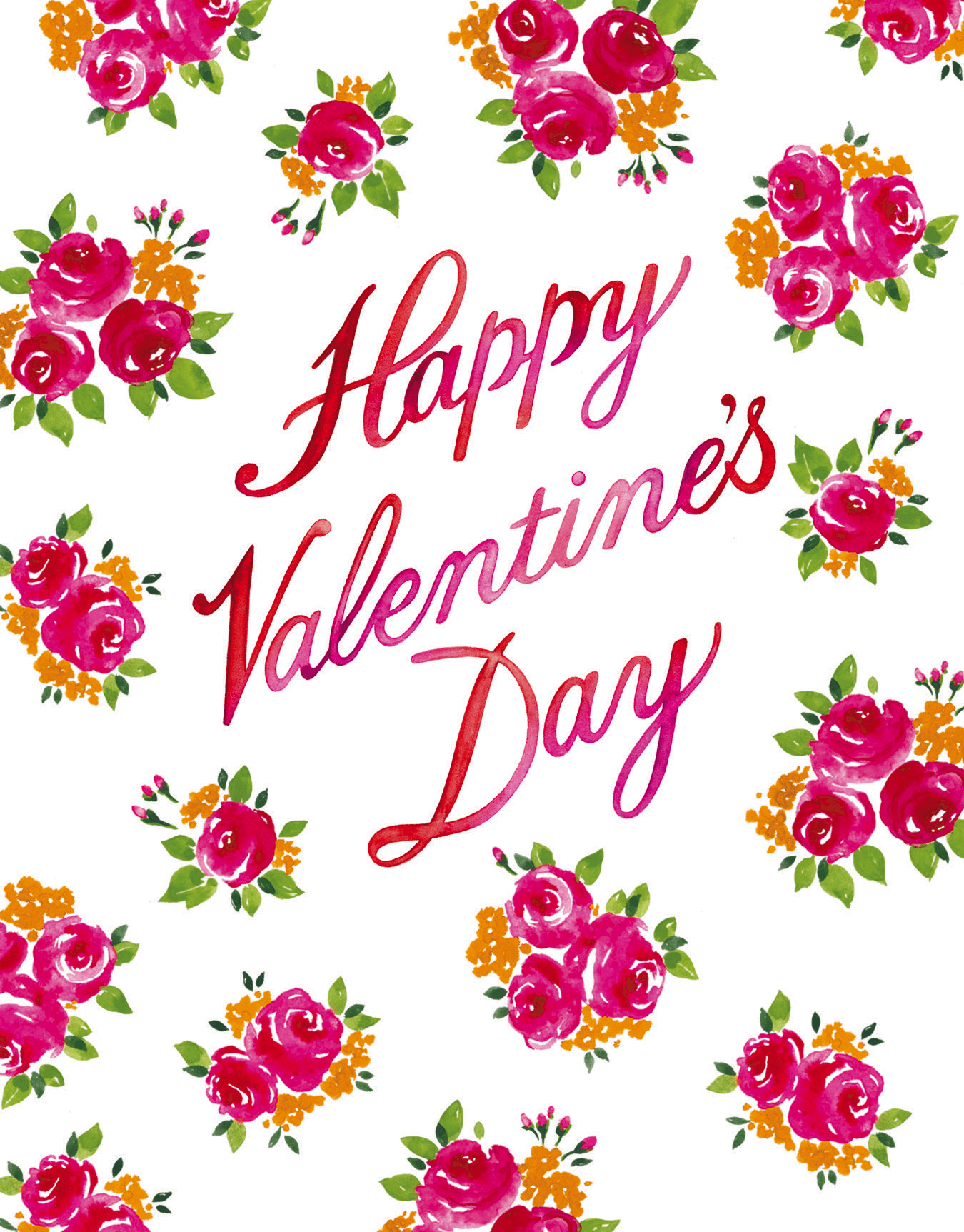 Flowery Valentine