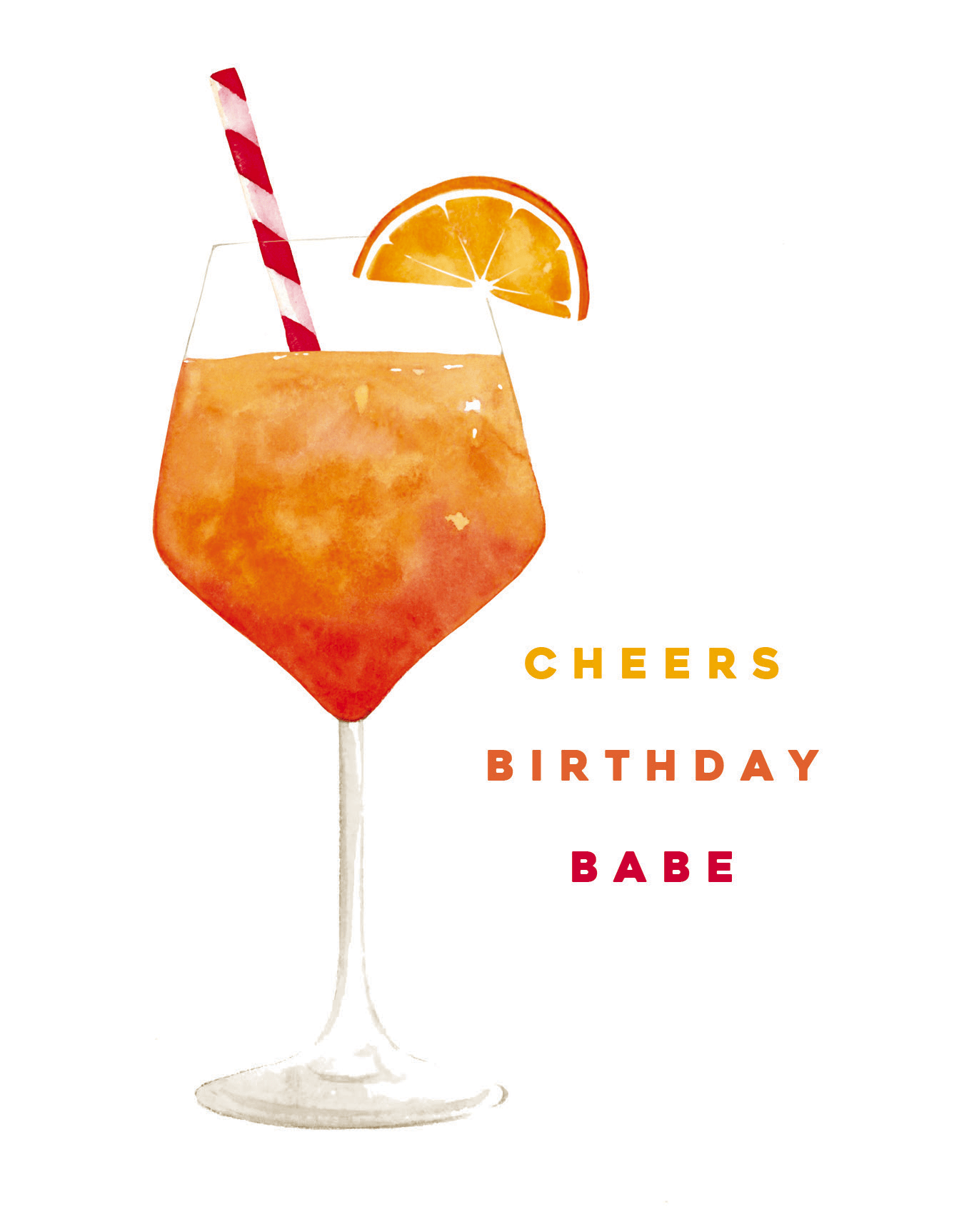 Aperol Spritz Birthday Babe