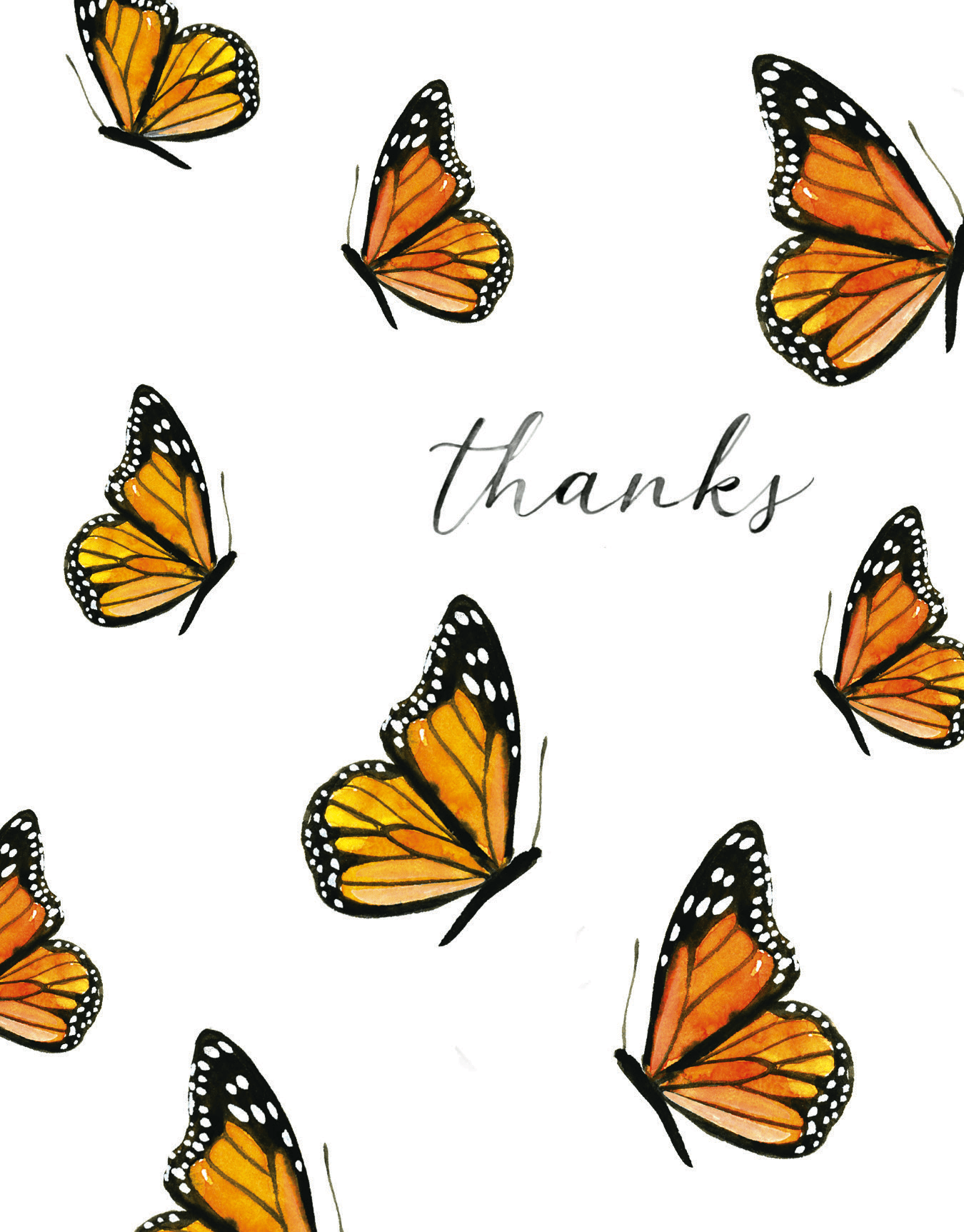 Butterfly Thanks