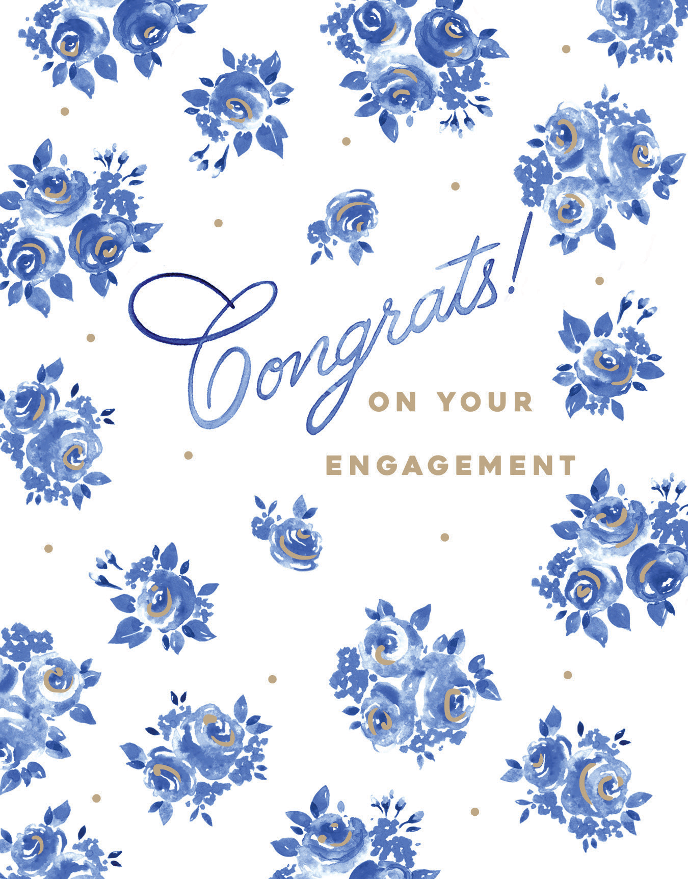 French Blue Engagement