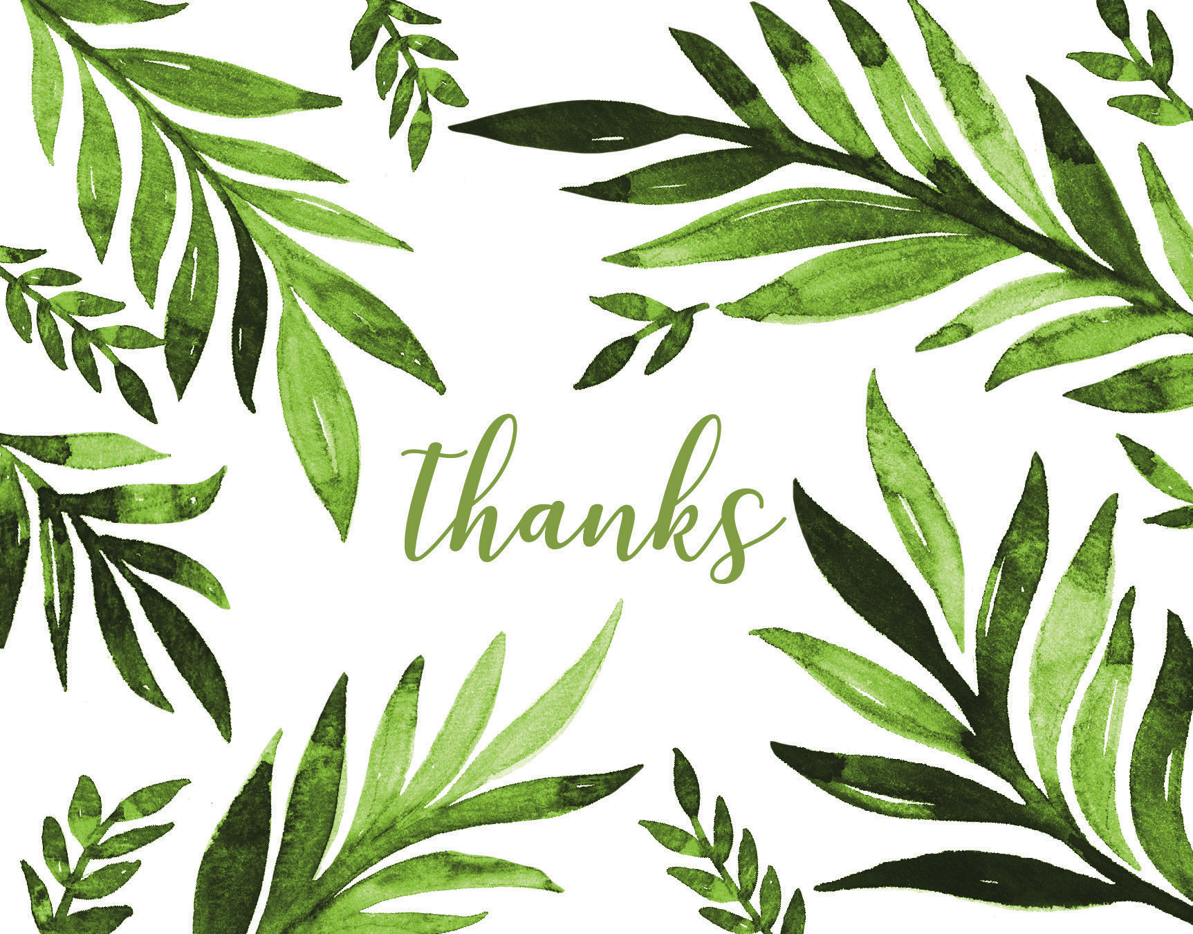 Leaf Thanks