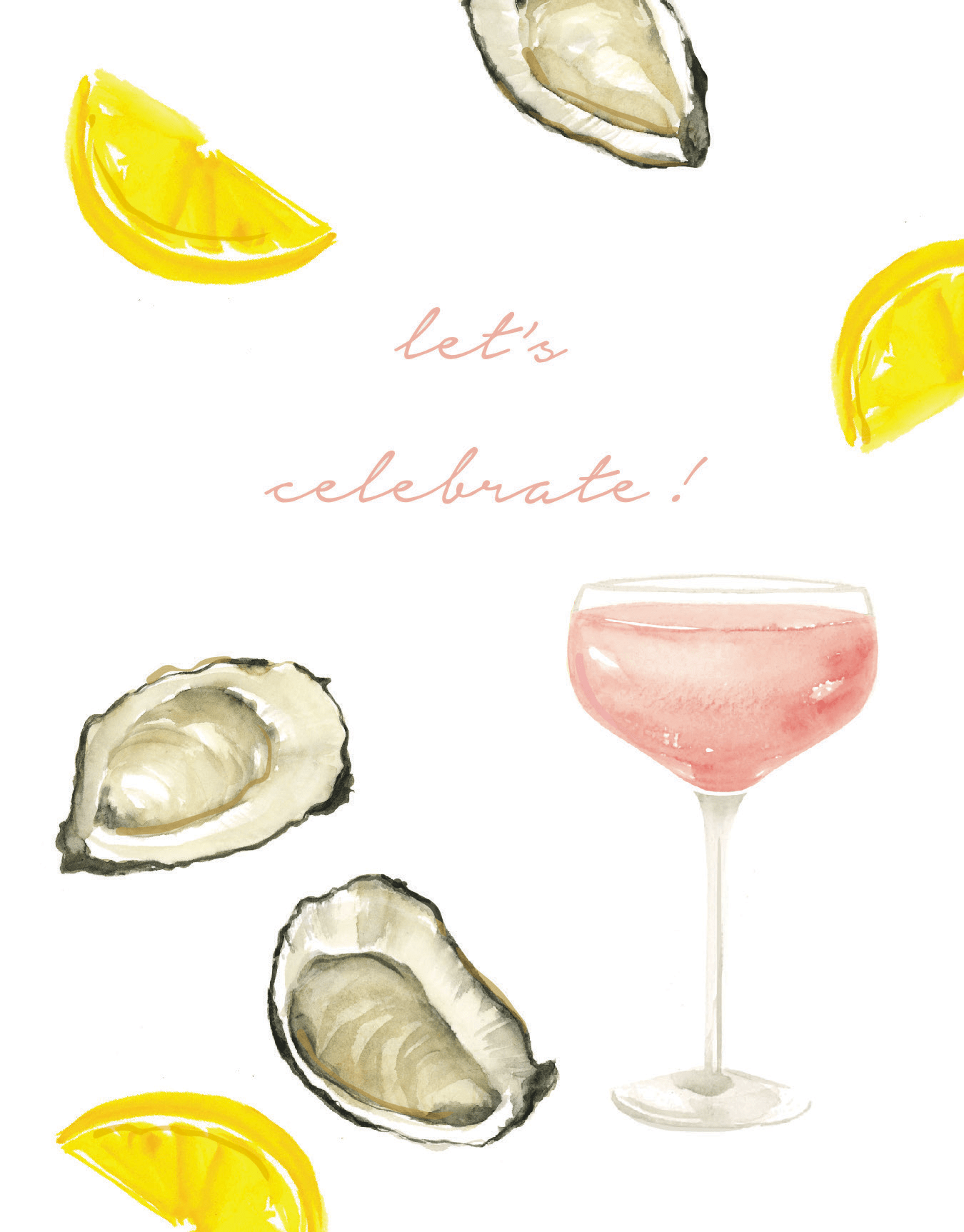 Oysters And Rosé Celebration
