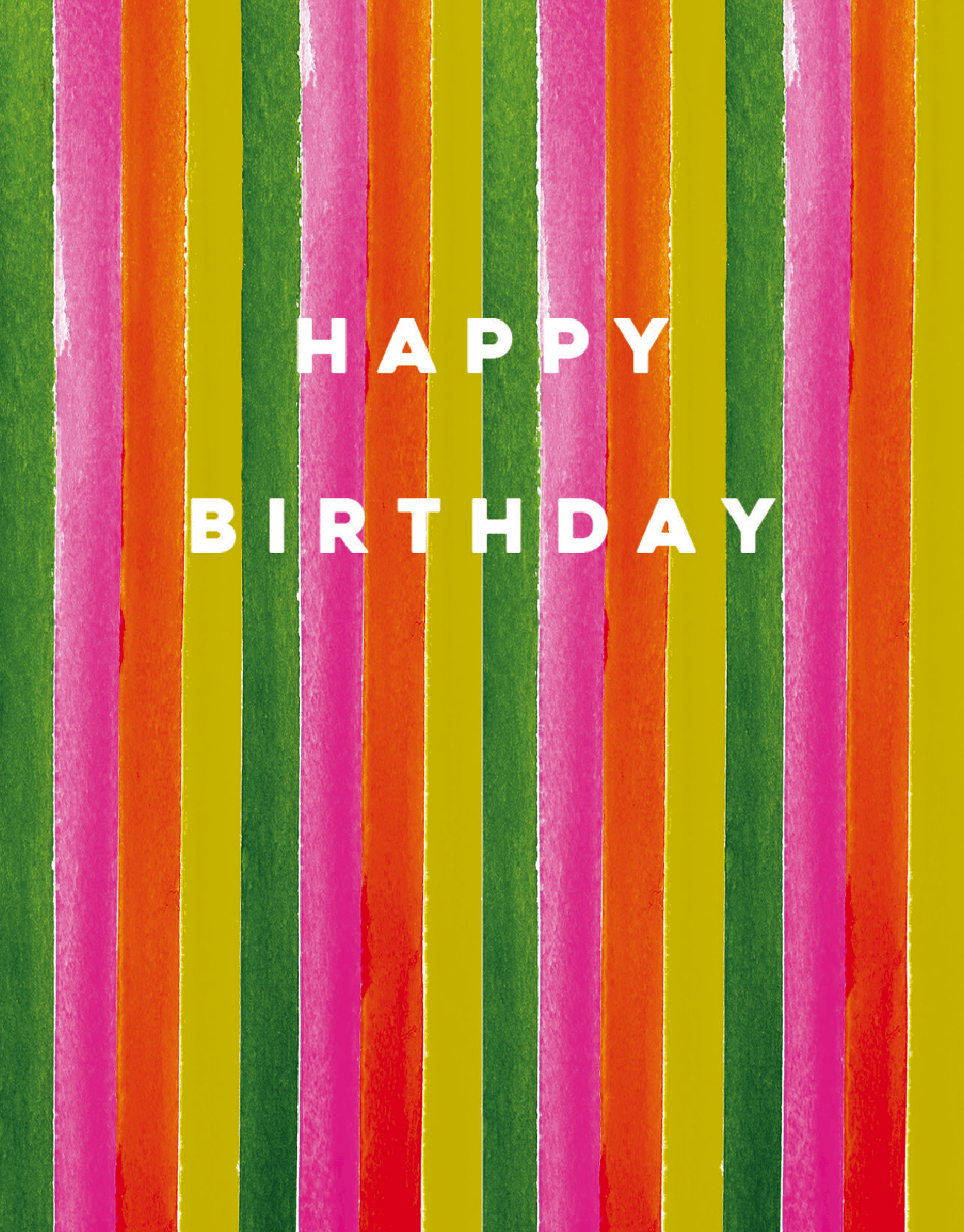 Striped Birthday