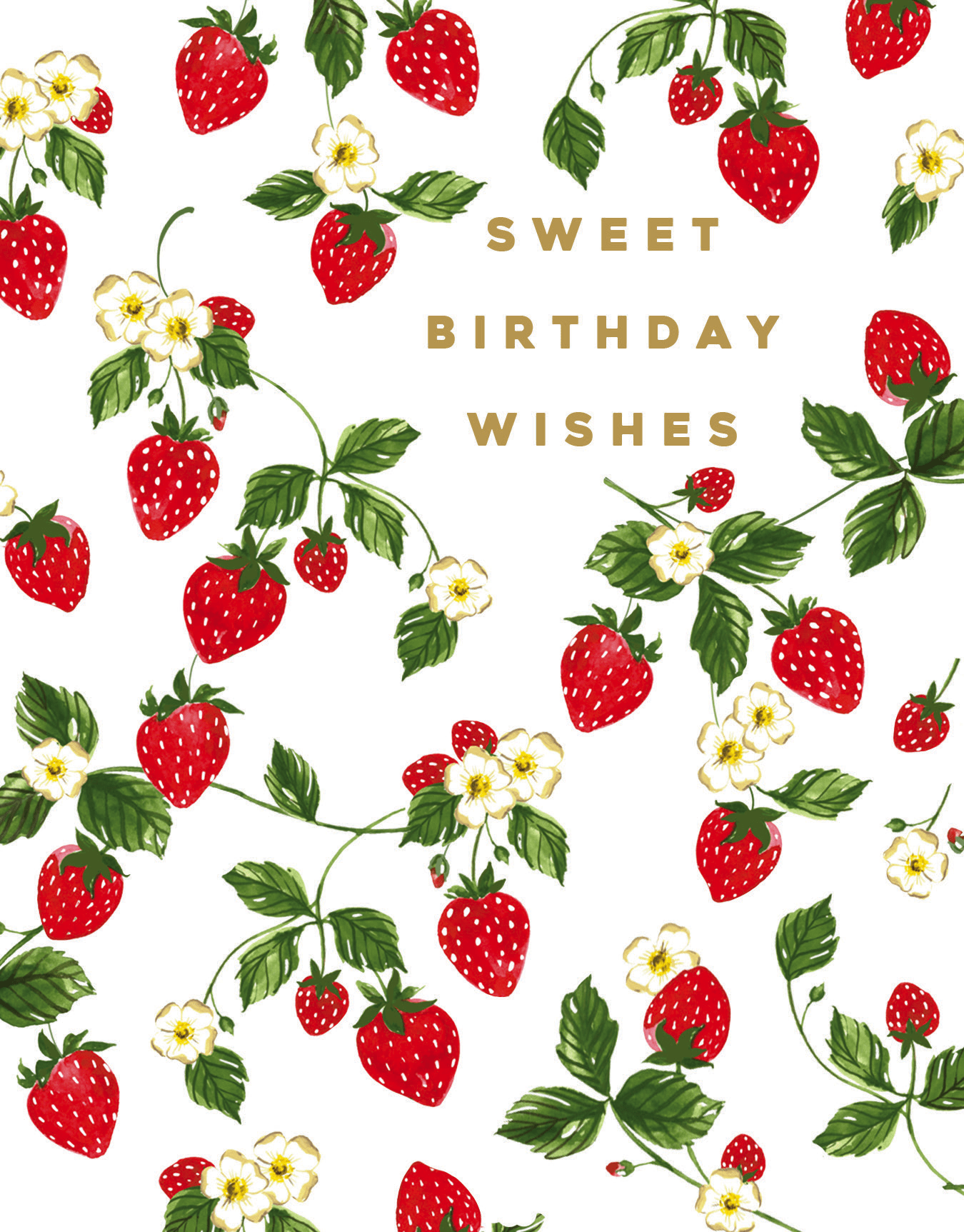 Strawberry Birthday