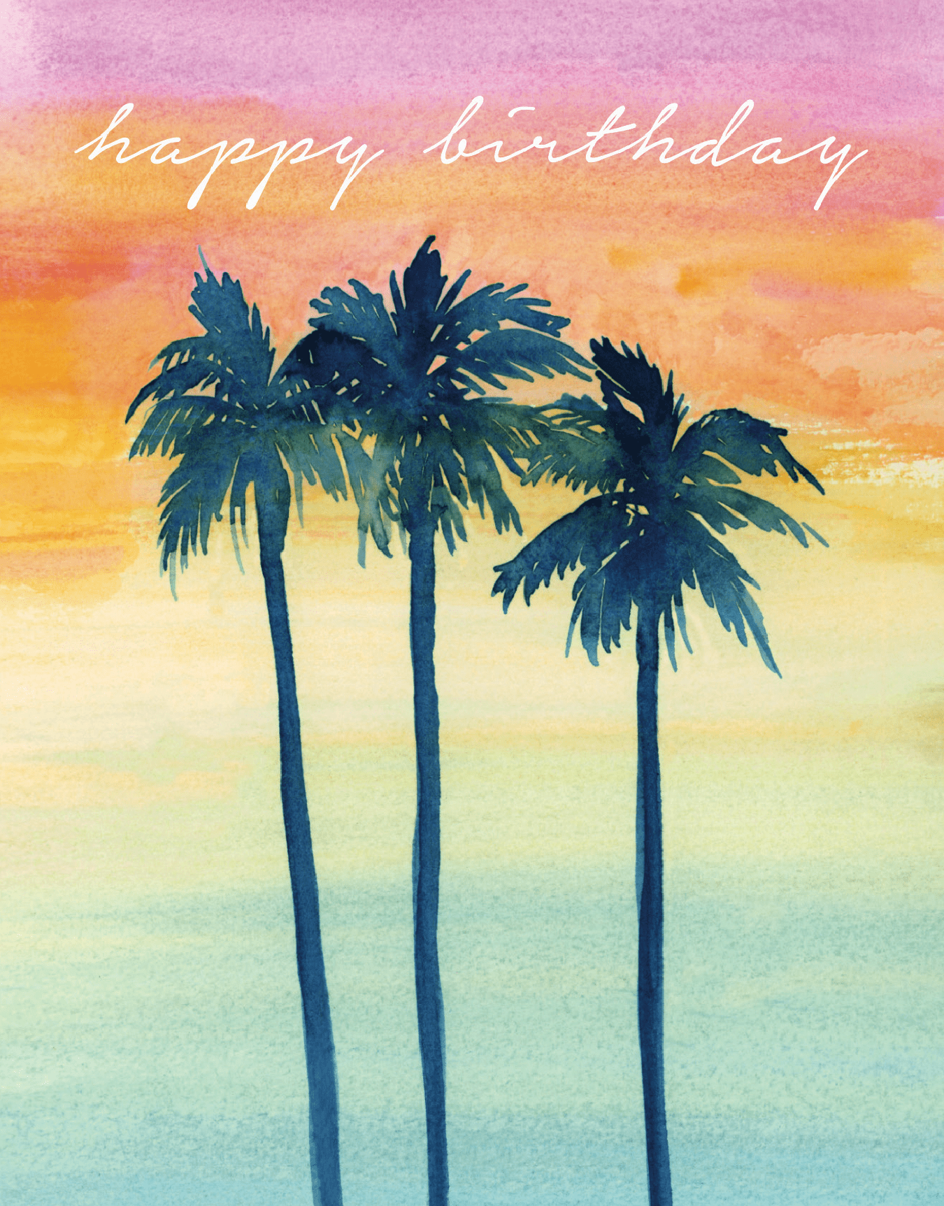 Sunset Birthday