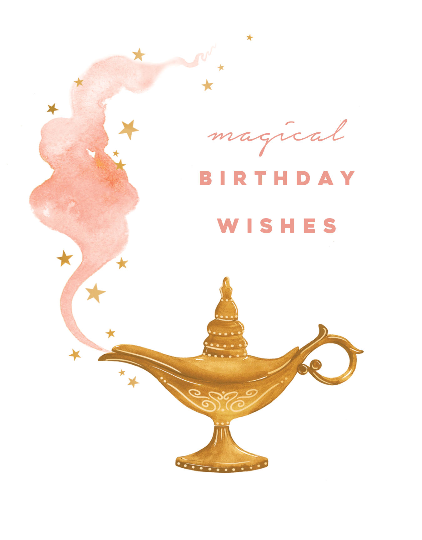 Genie Lamp Birthday