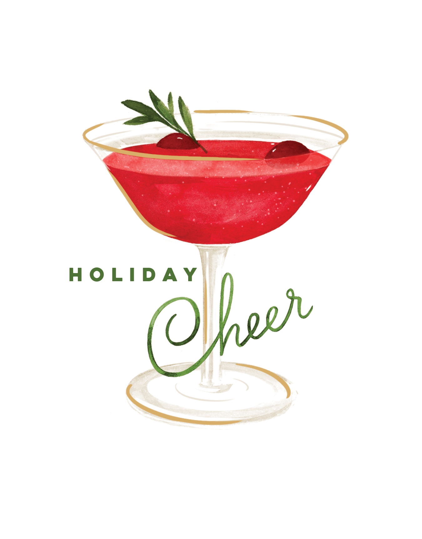 Holiday Cranberry Cocktail