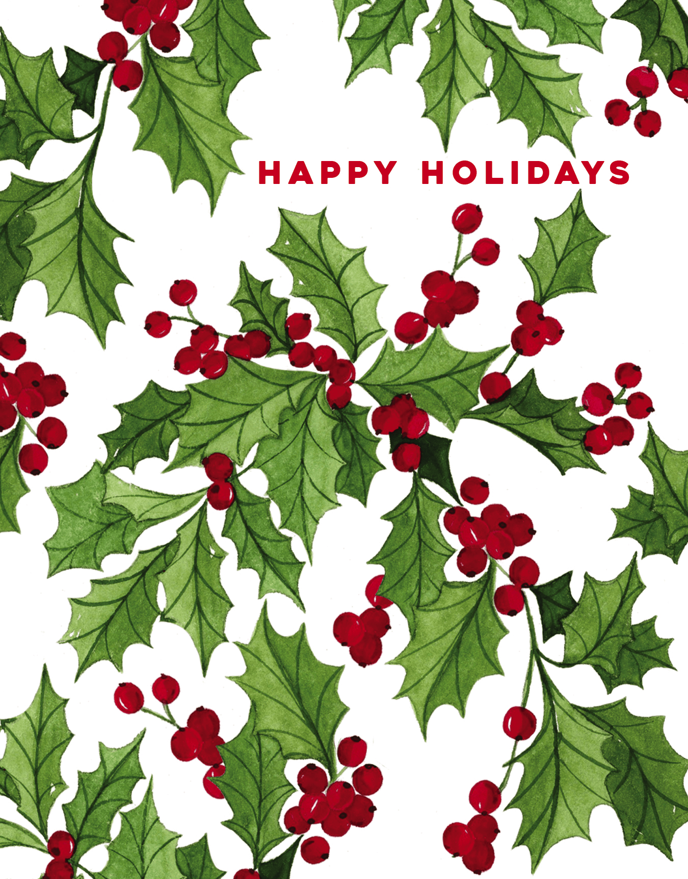 Vines Of Holly Holiday