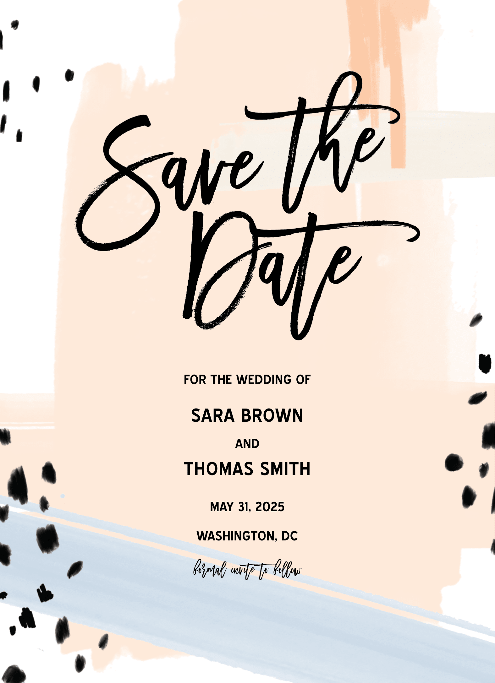 Modern Musings Save The Date