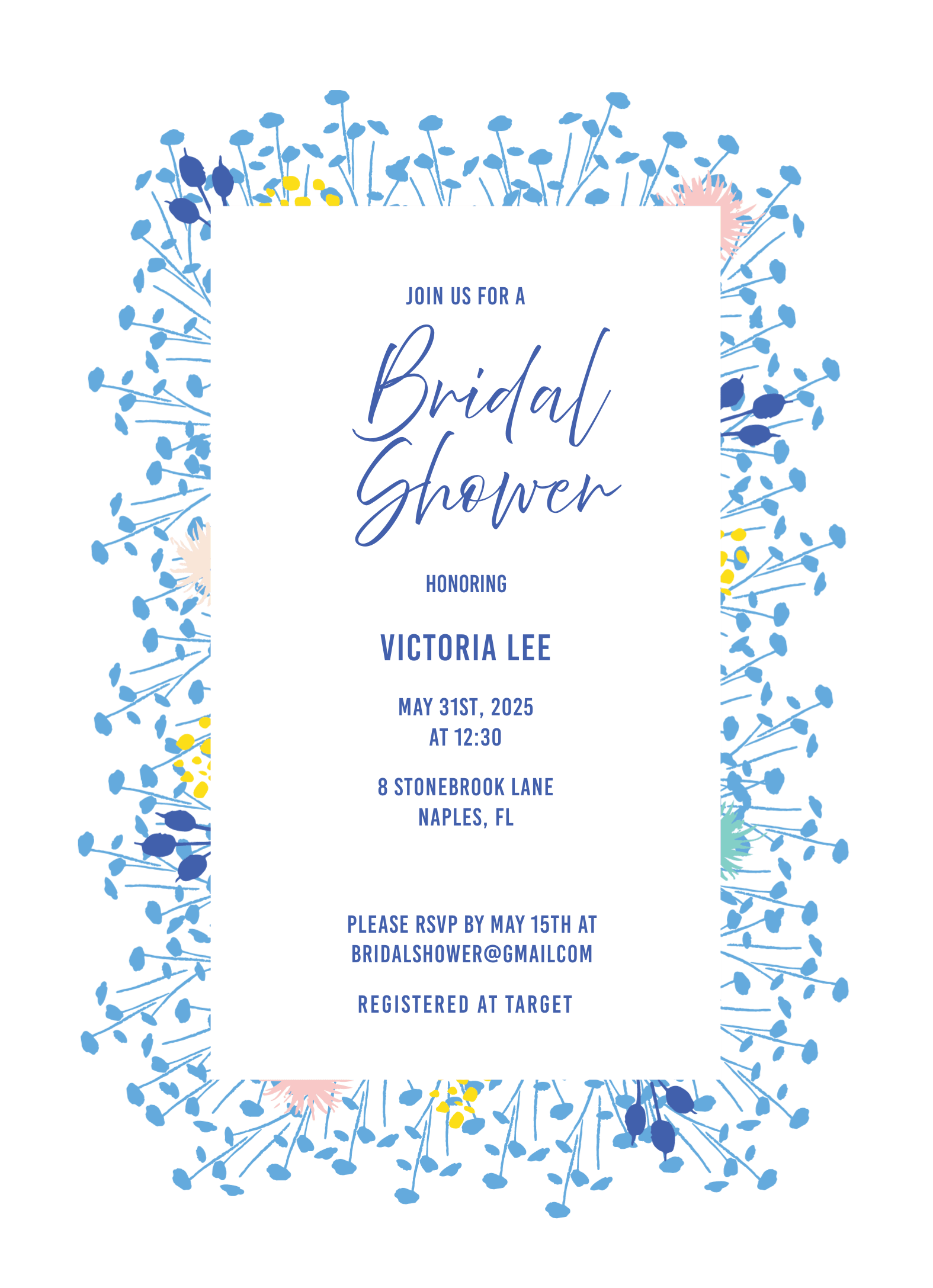 Sea Of Love Bridal Shower