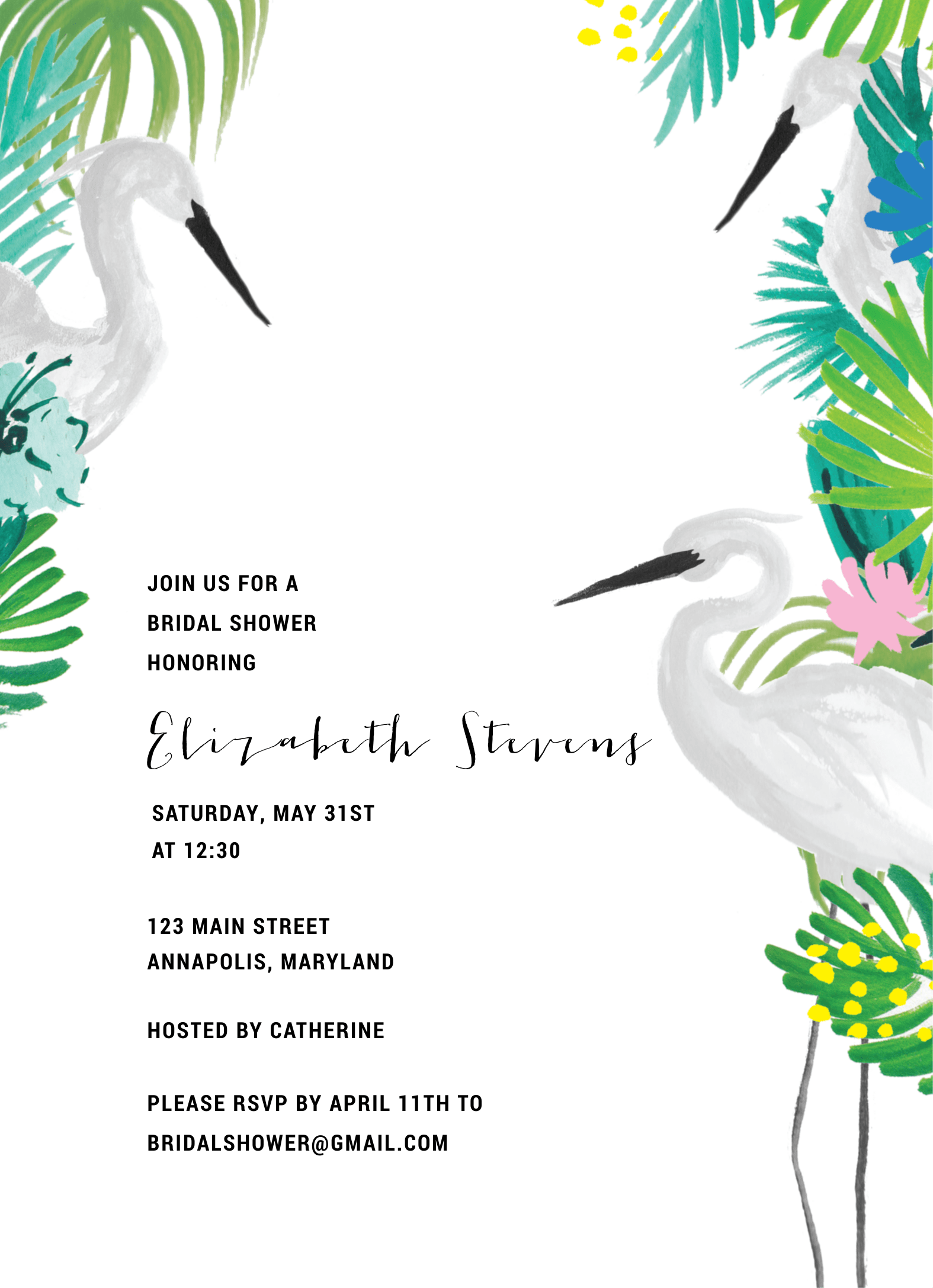 Wanderlush Bridal Shower