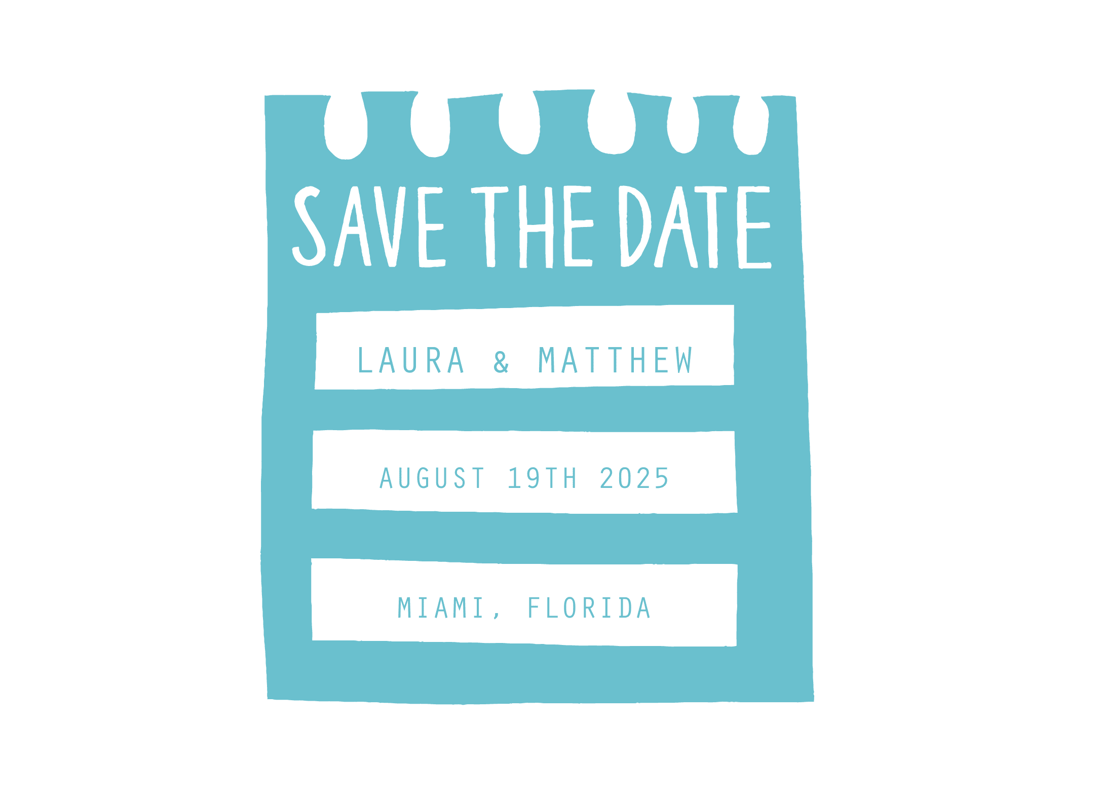 Jotter Save The Date