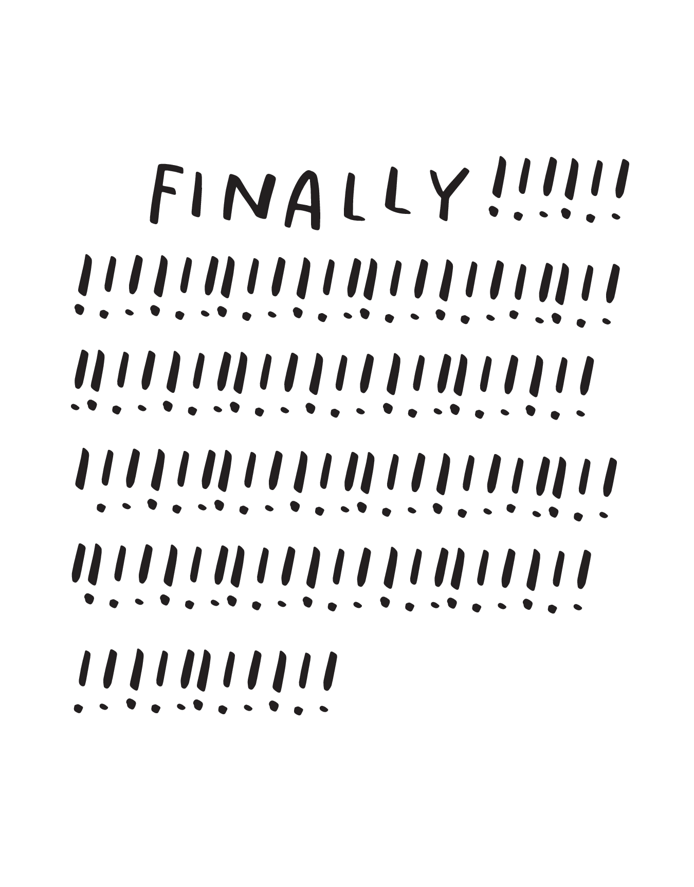 Finally!
