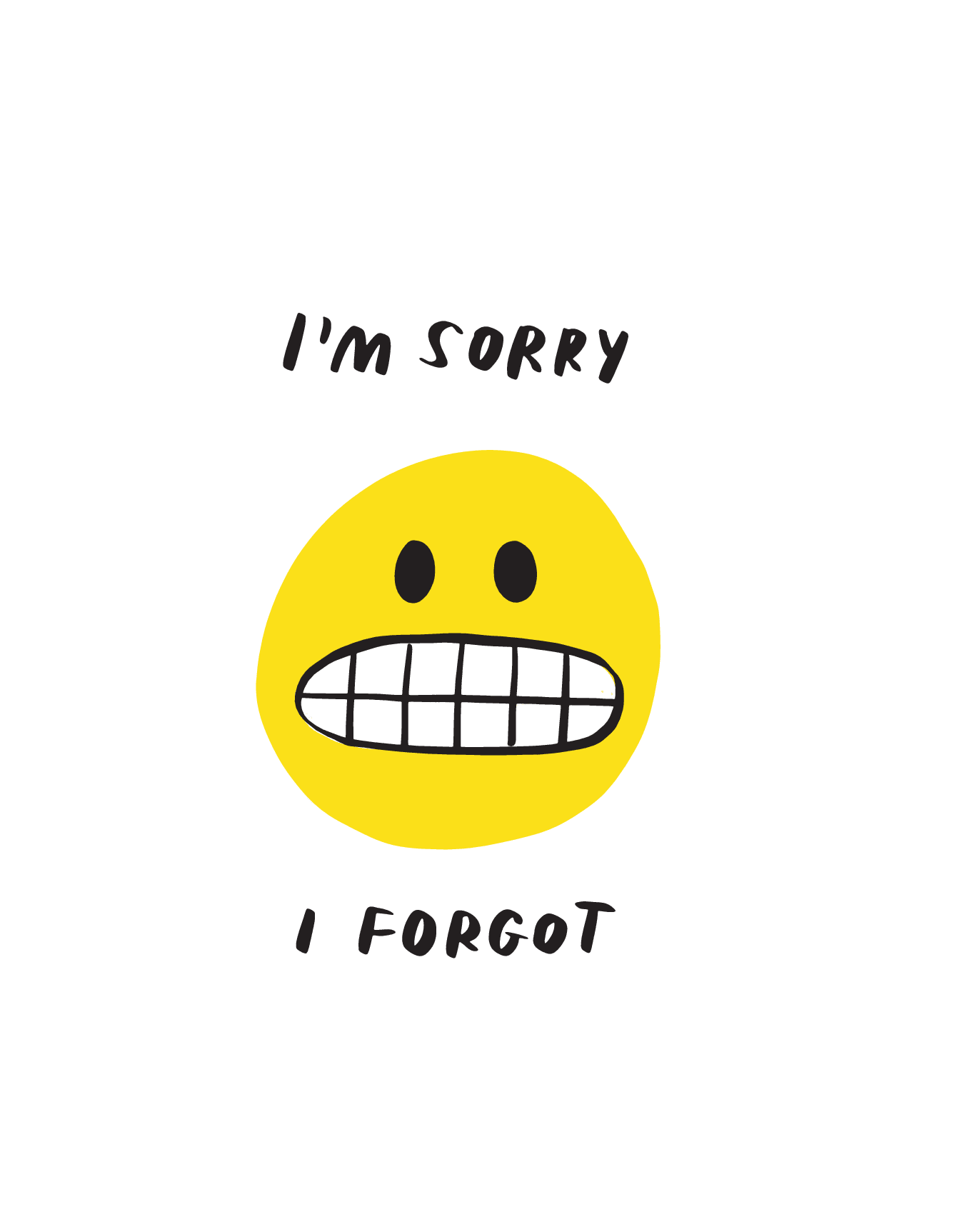 I Forgot