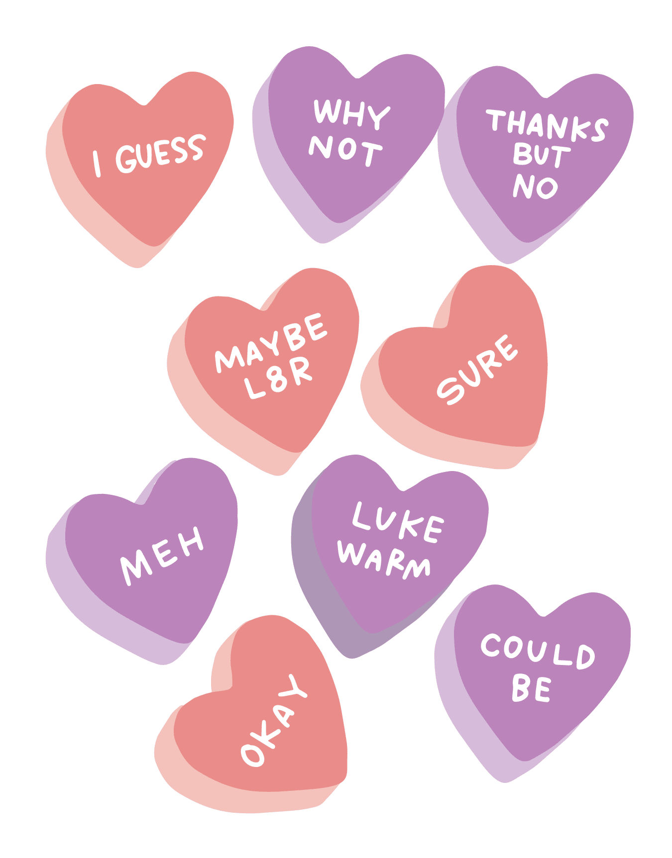 Meh Hearts