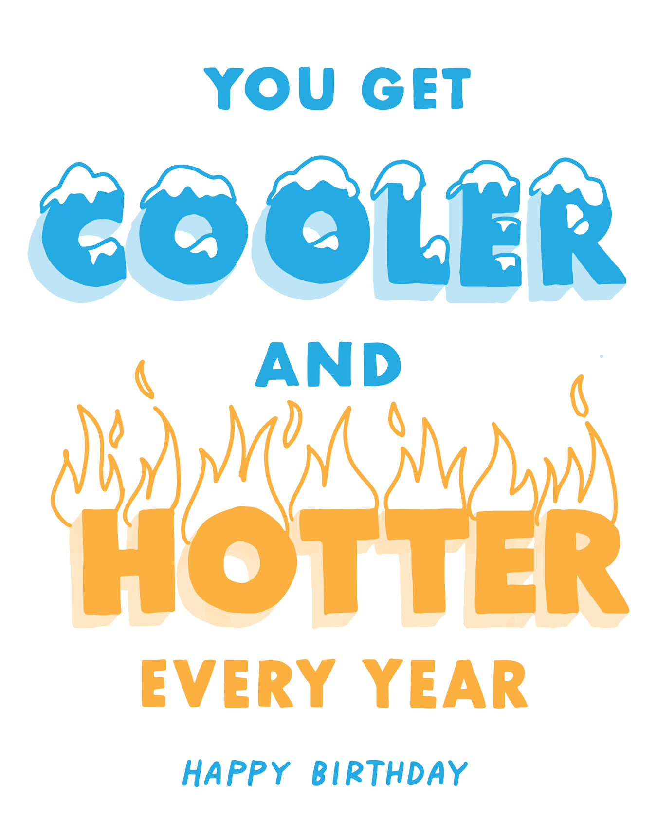 Cooler and Hotter