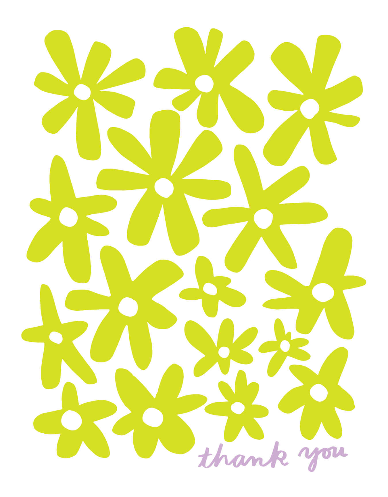 Flowery Thanks