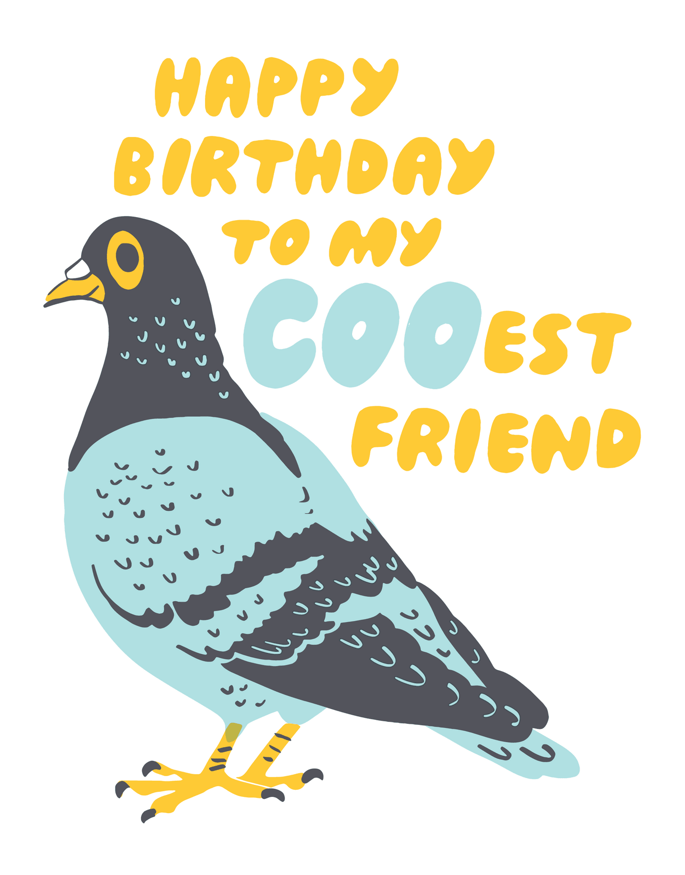 Pigeon Birthday