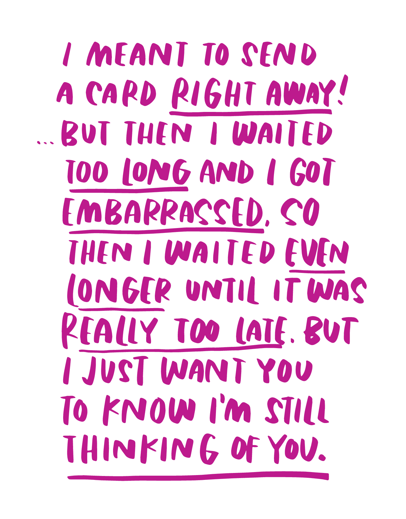 Still Thinking Of You