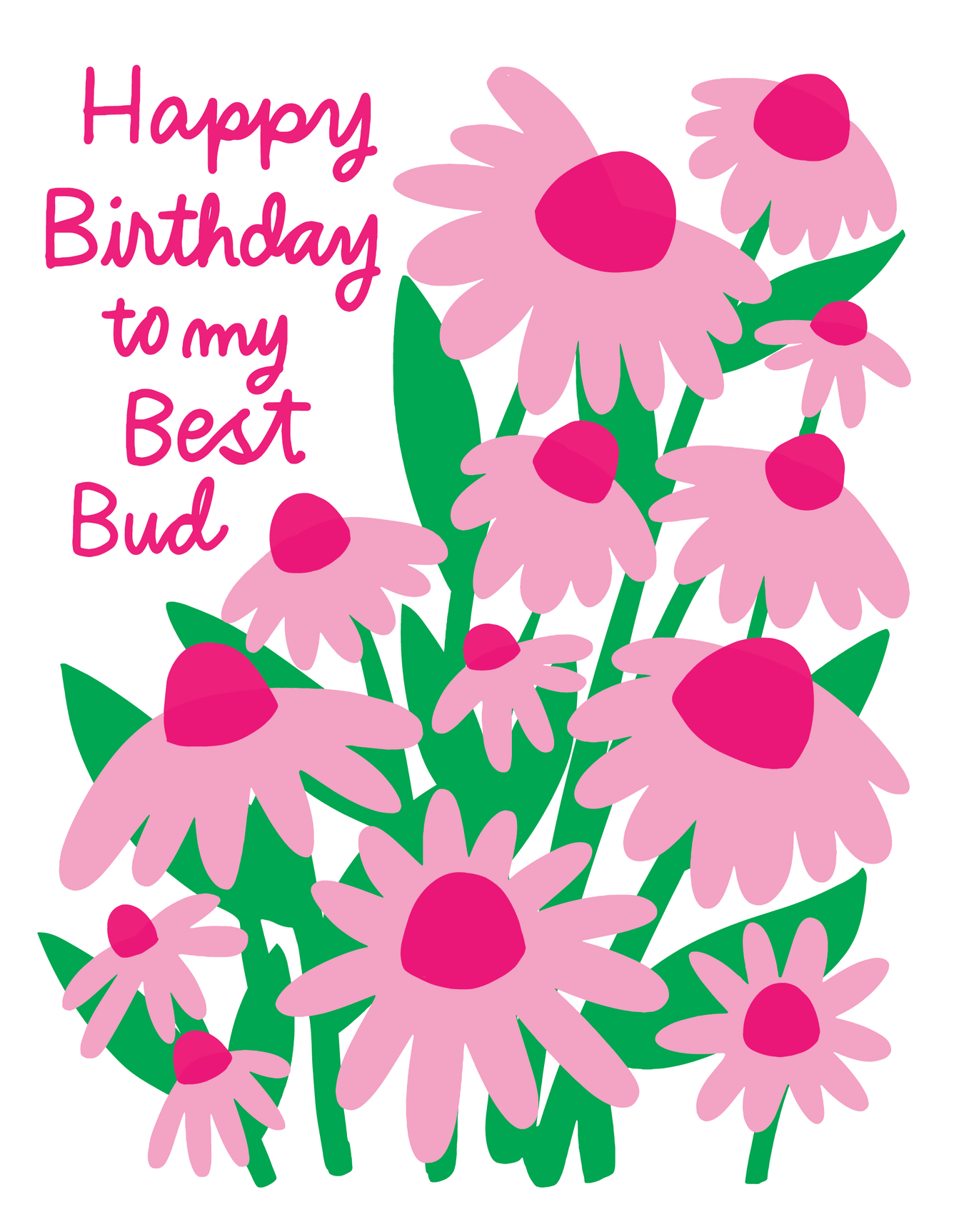 Best Bud Birthday