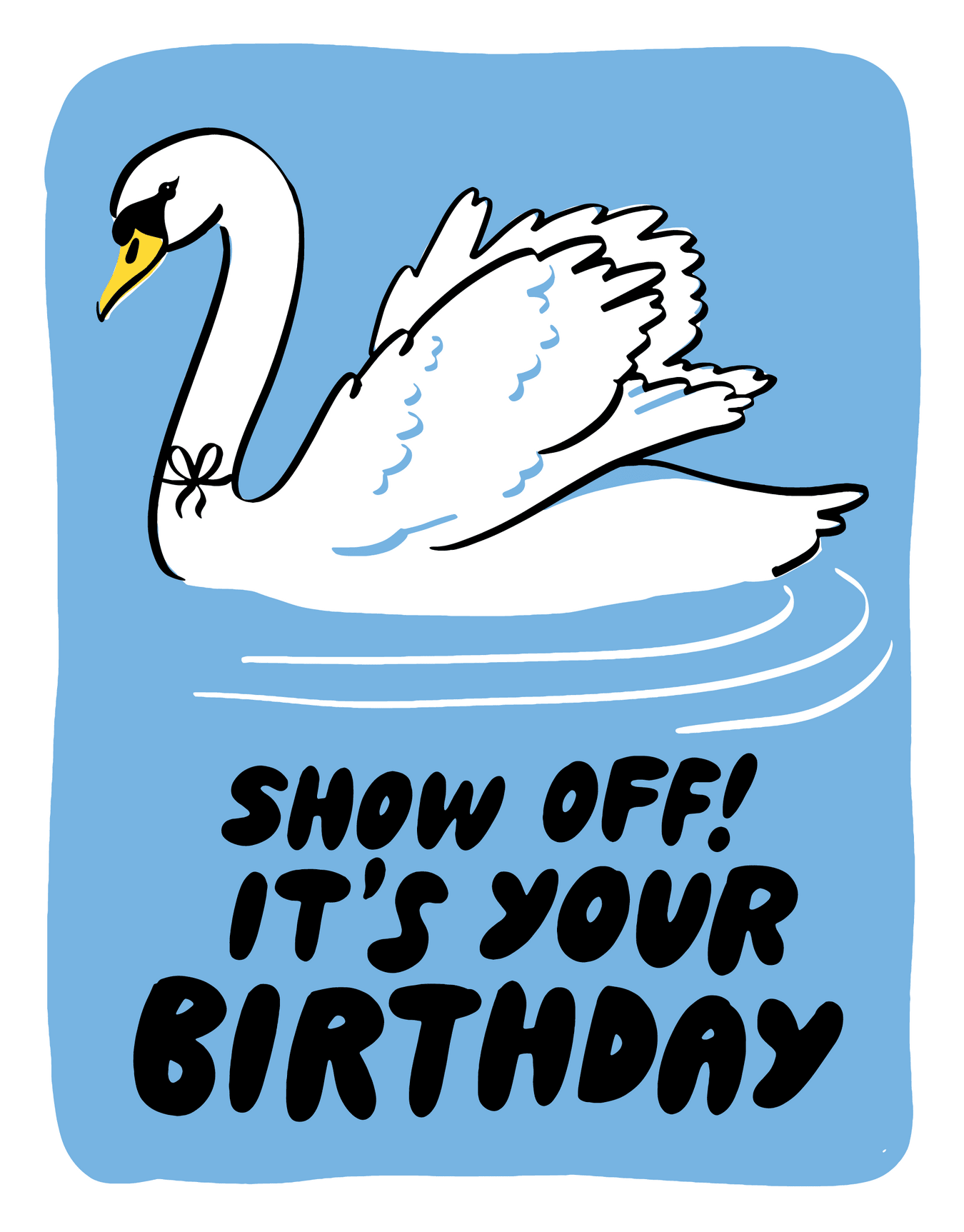 Swan Show Off