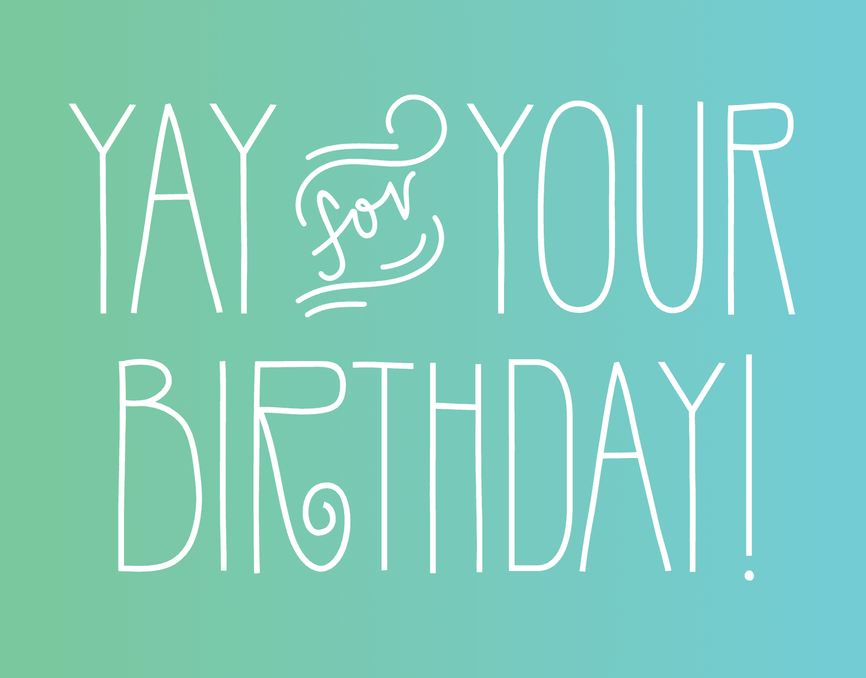 Yay Bday