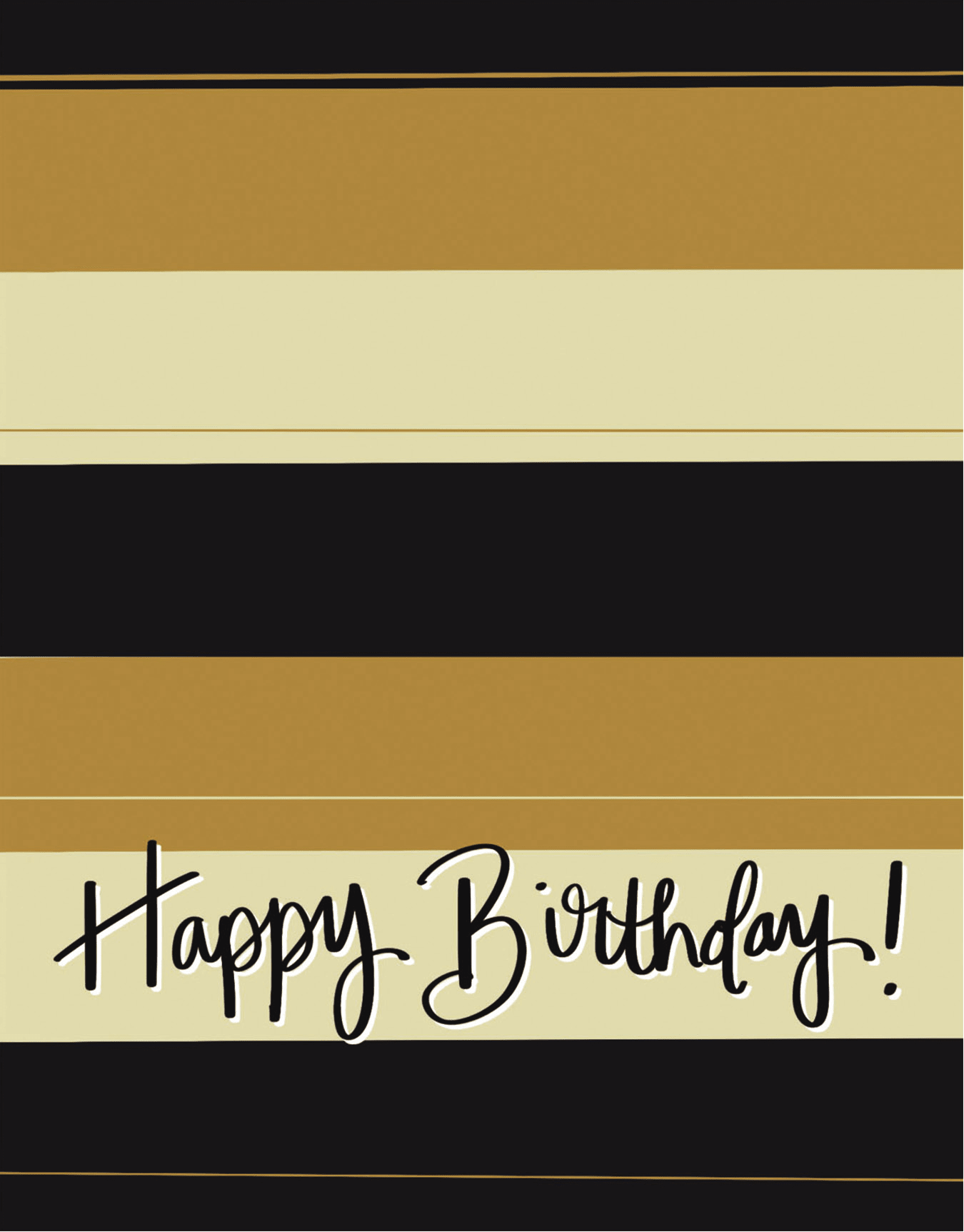 Birthday Stripes