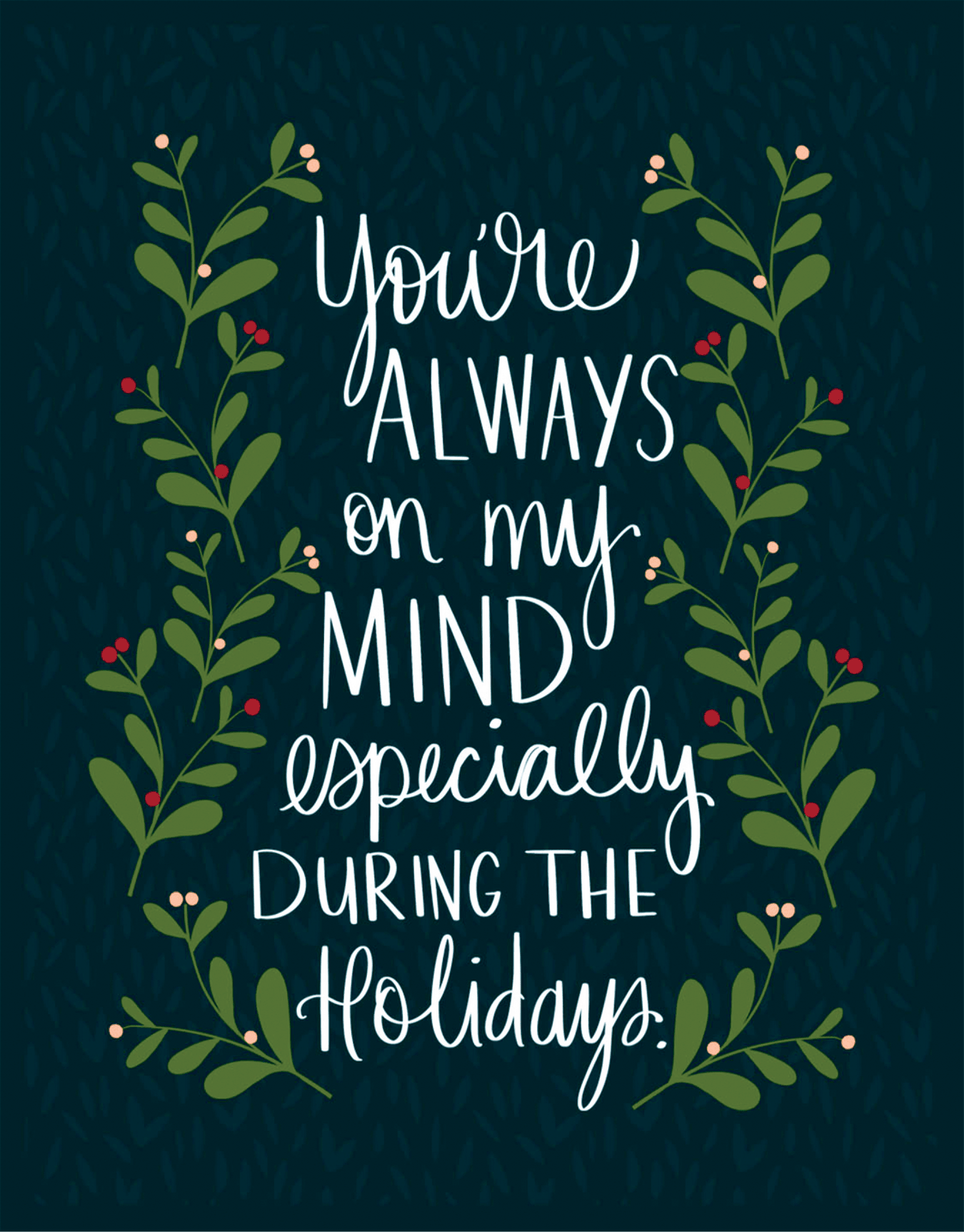 Thinking of You Holiday