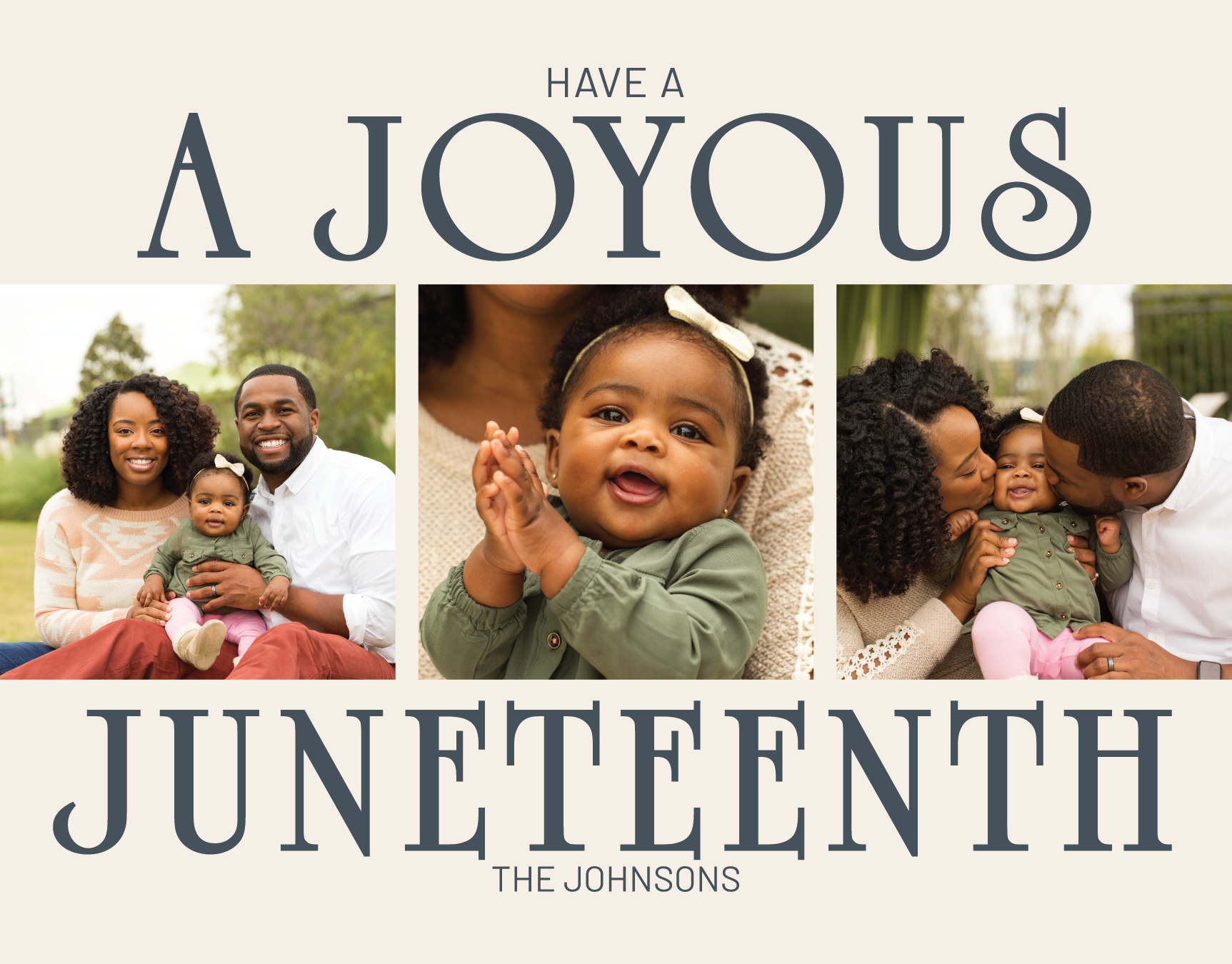 Triple Photo Juneteenth