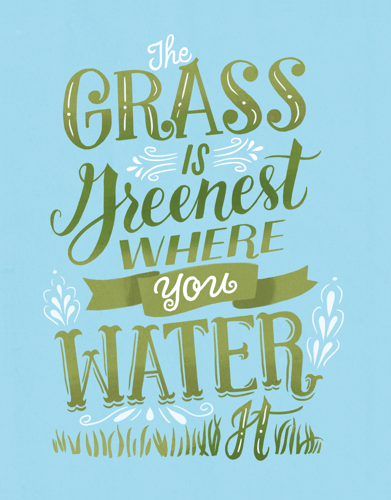 Grass Is Greenest