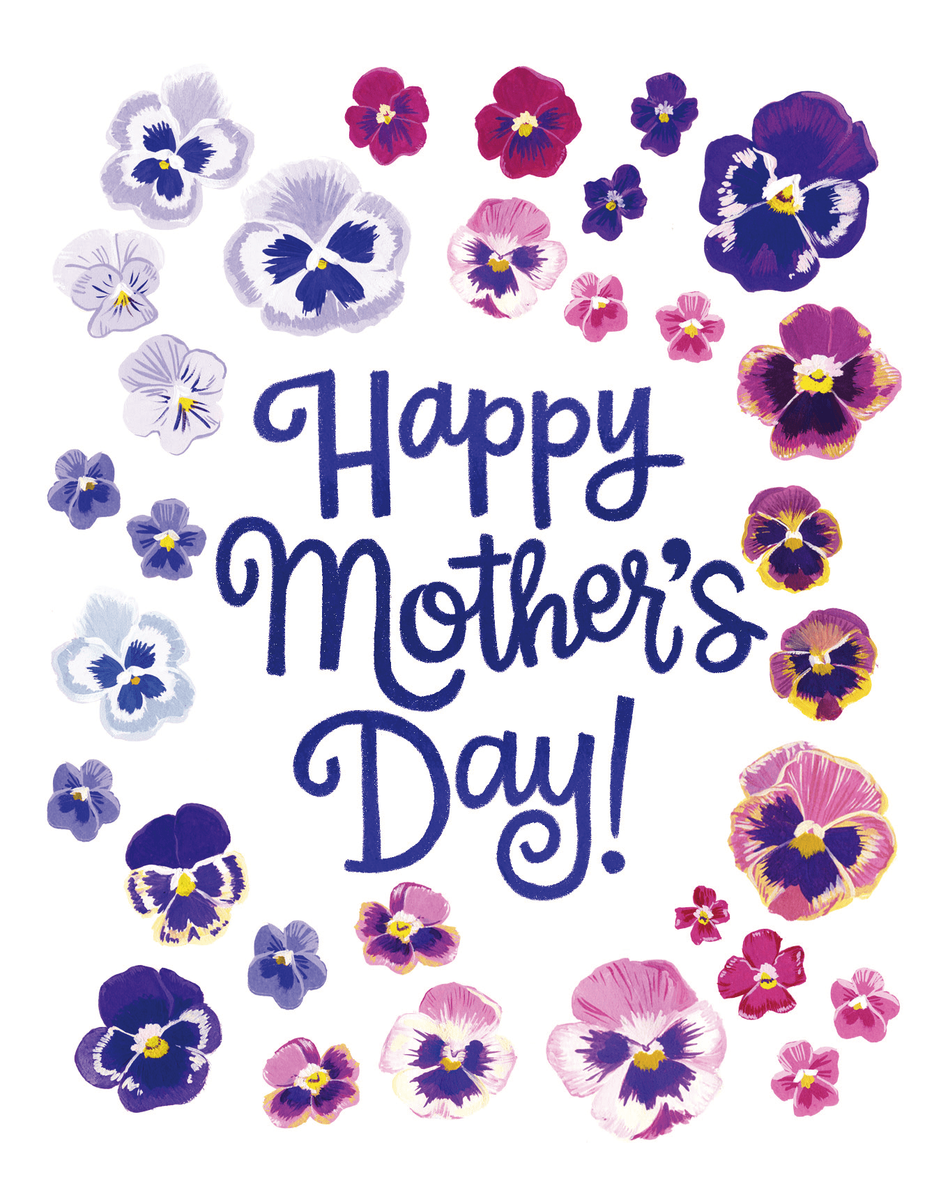 Mother's Day Pansies 