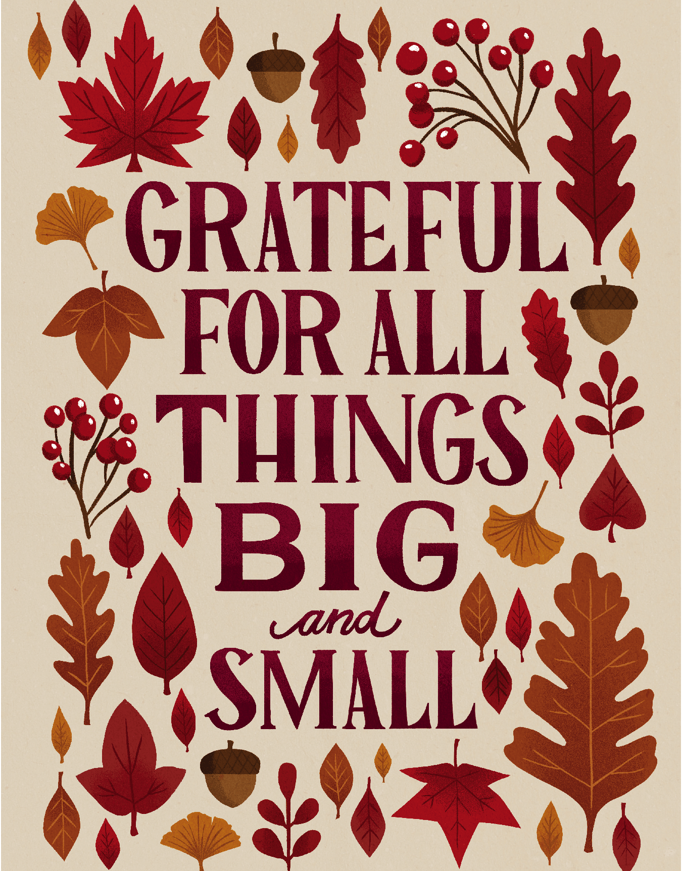Grateful For All The Thing Light