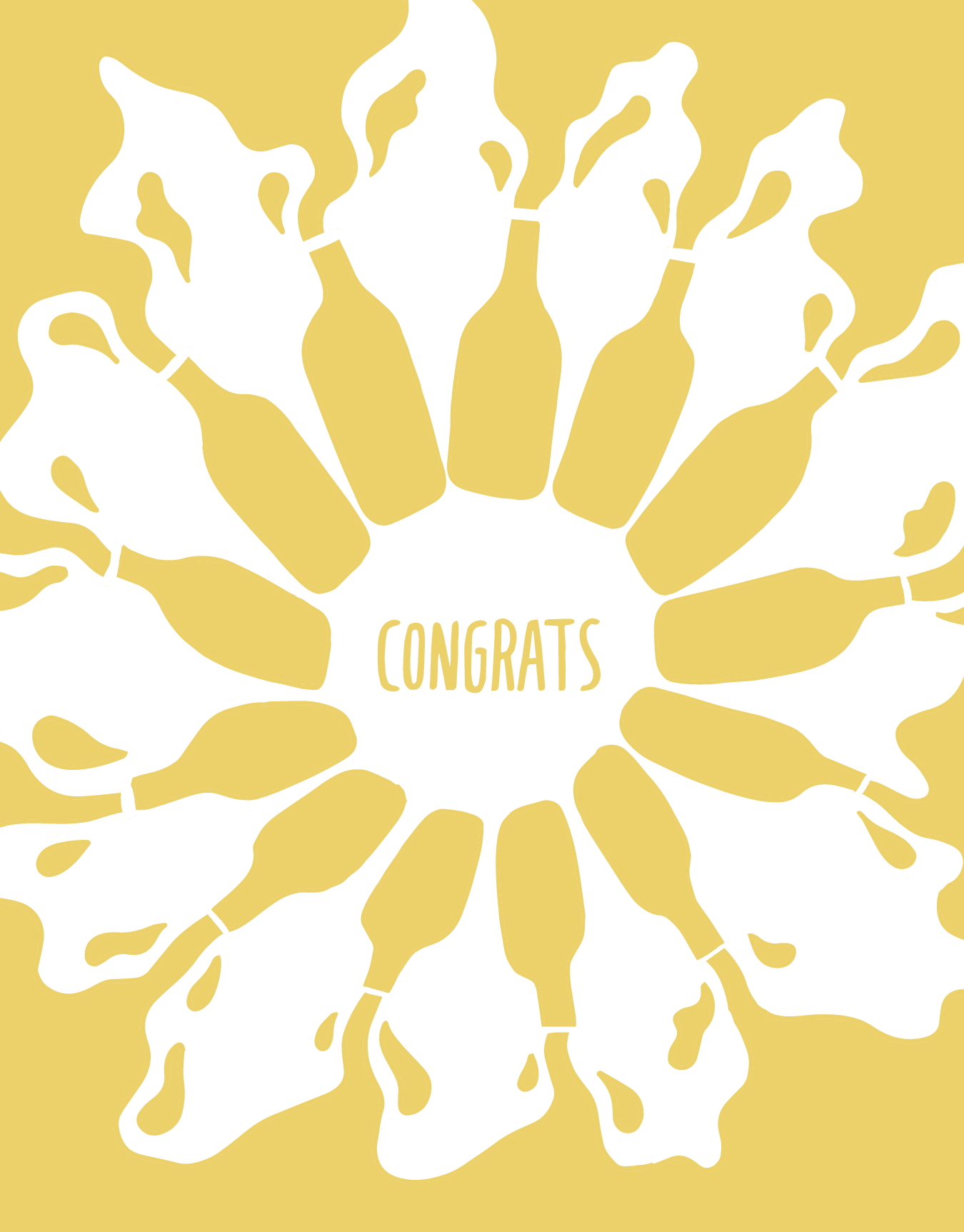 Congrats Bottles