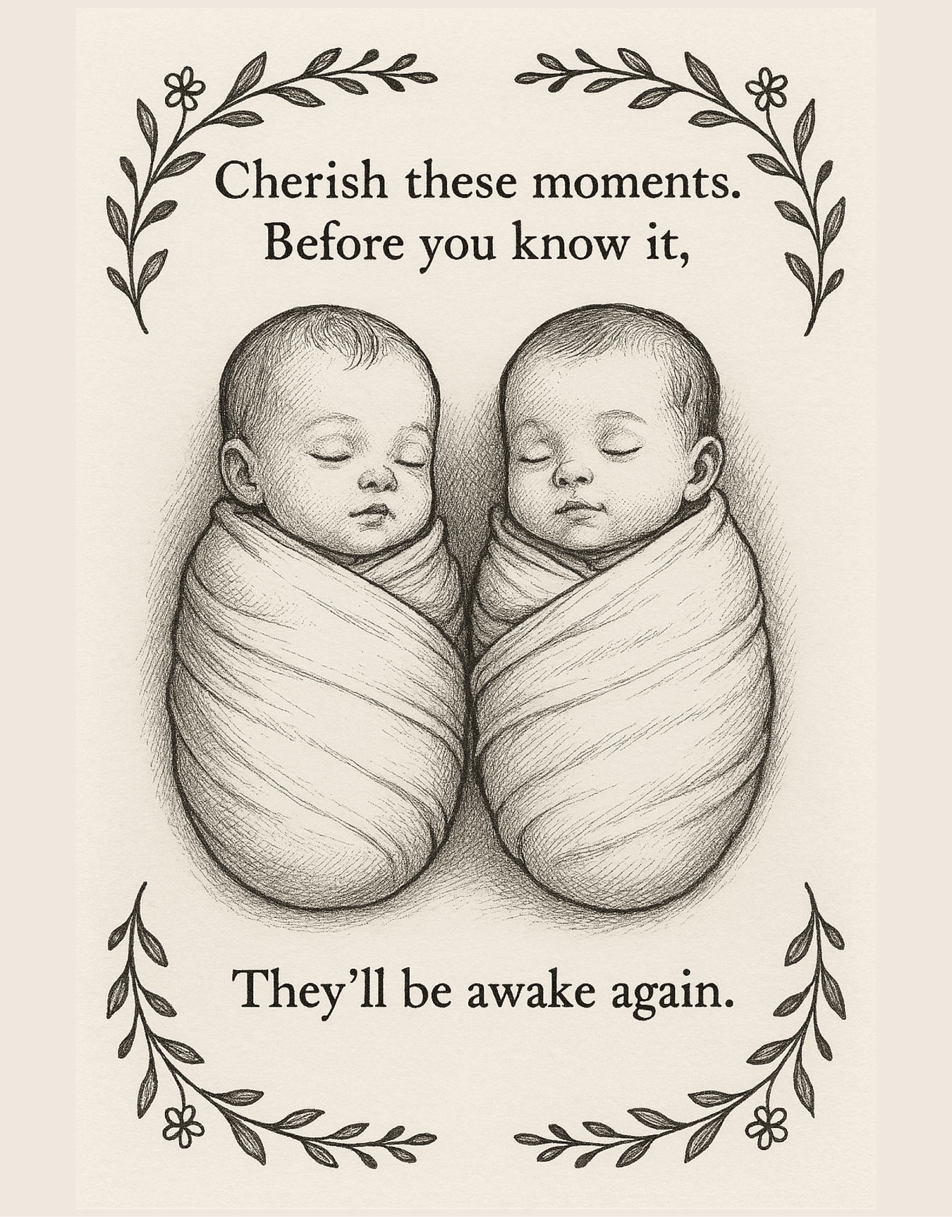 Cherish These Moments Twins