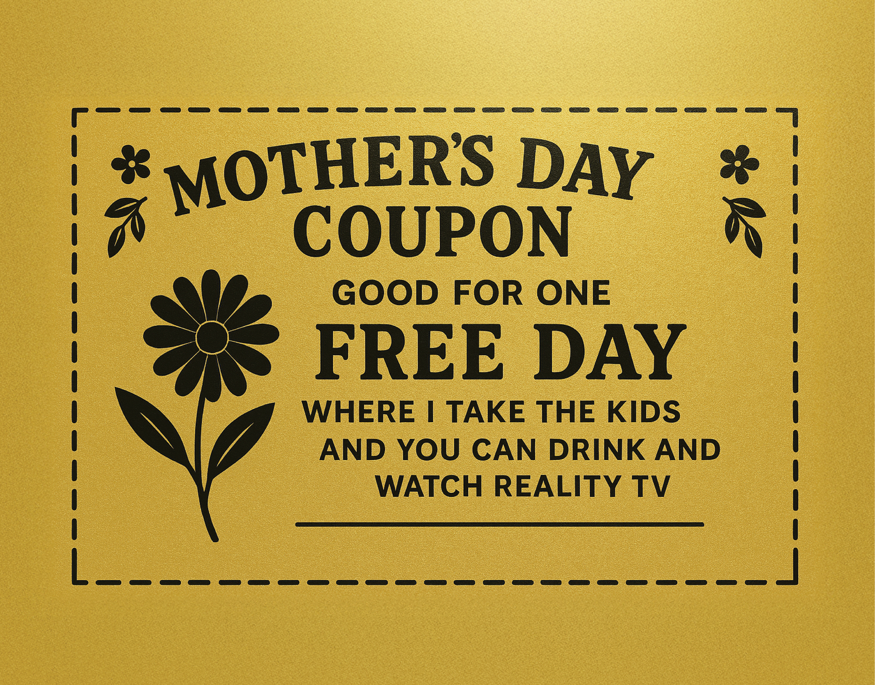 Mother's Day Coupon